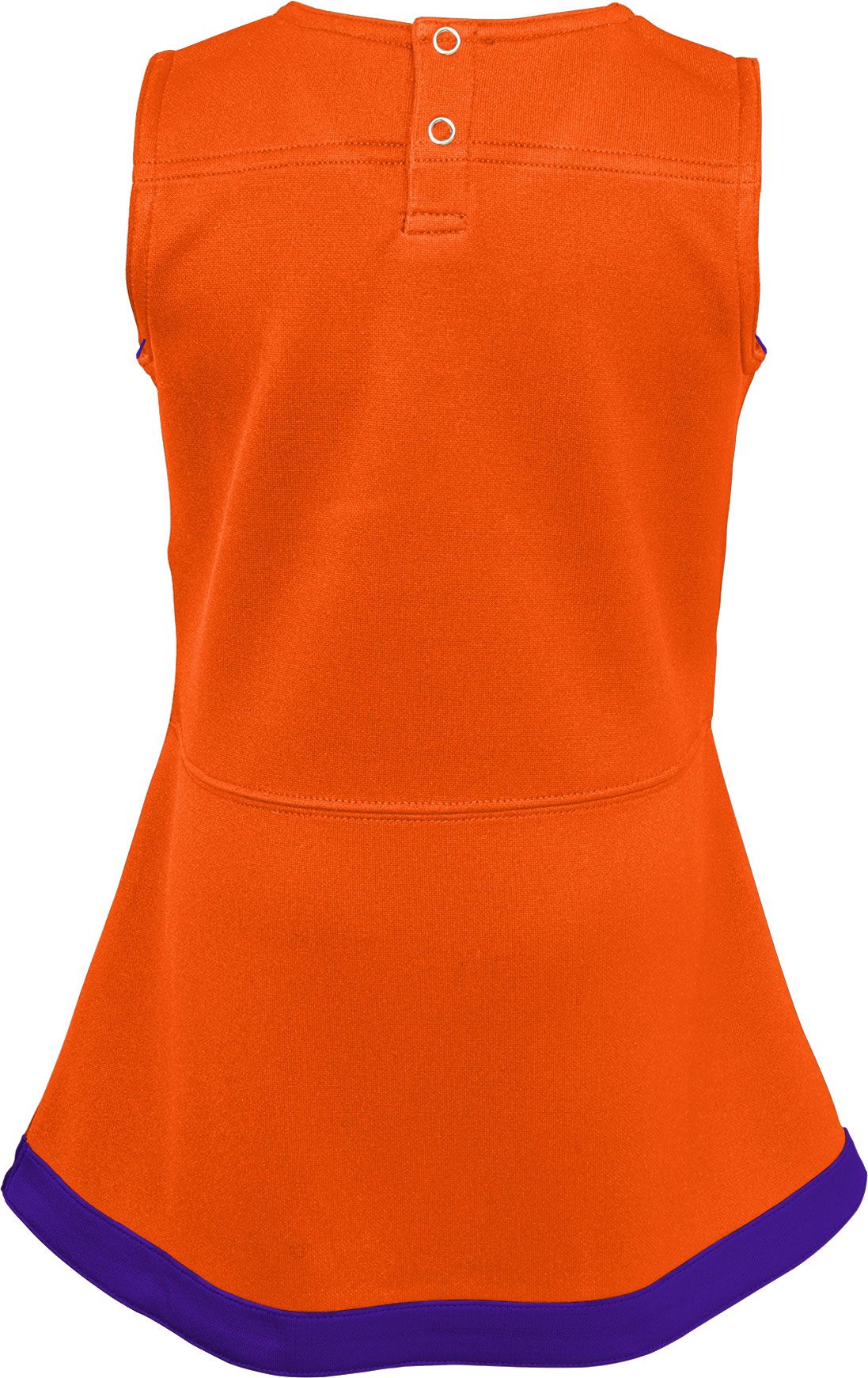 Gen2 Toddler Girls' Clemson Tigers Orange Cheer Dress product image