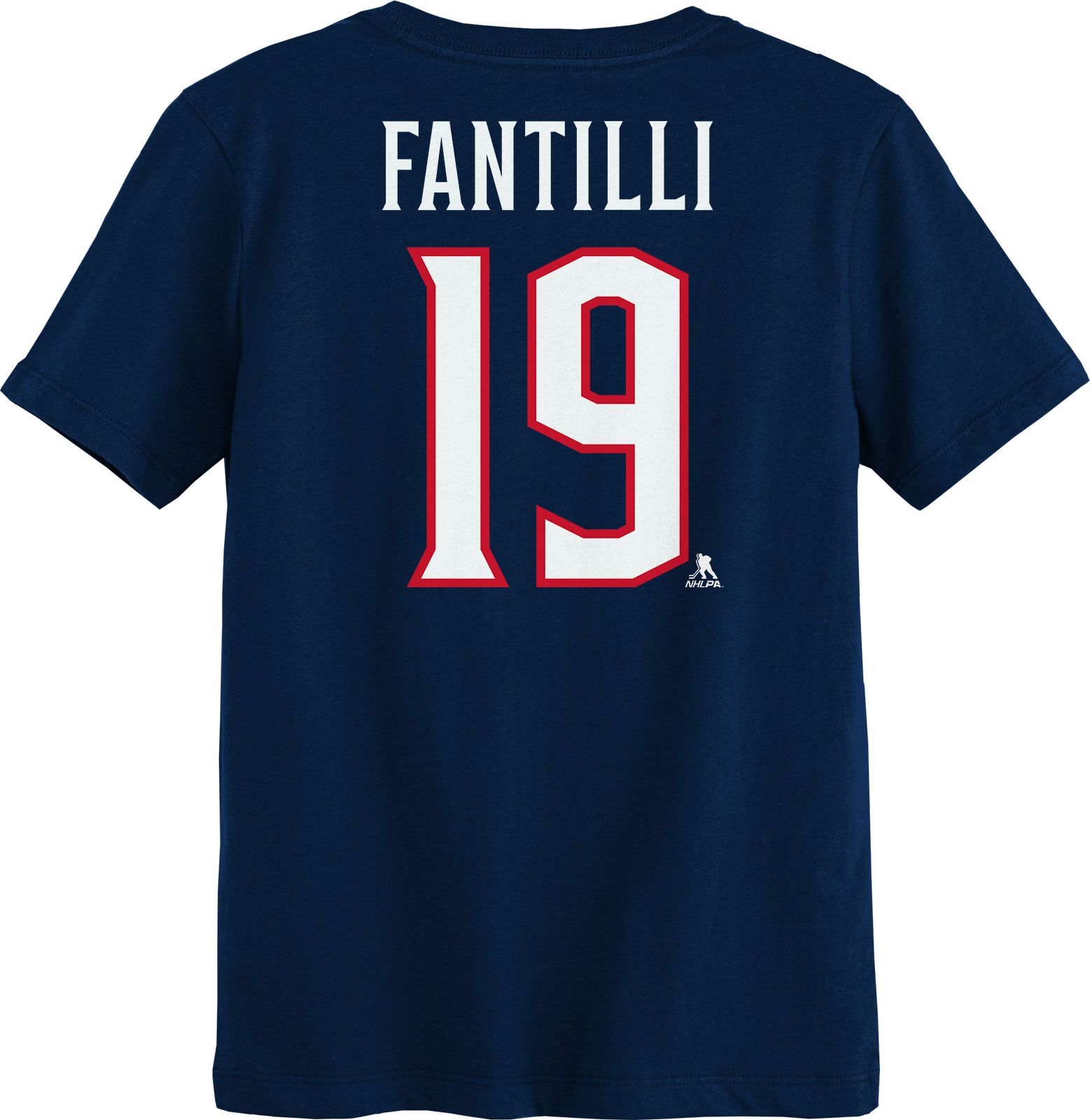 NHL Kids' Columbus Blue Jackets Adam Fantilli #11 Navy T-Shirt product image