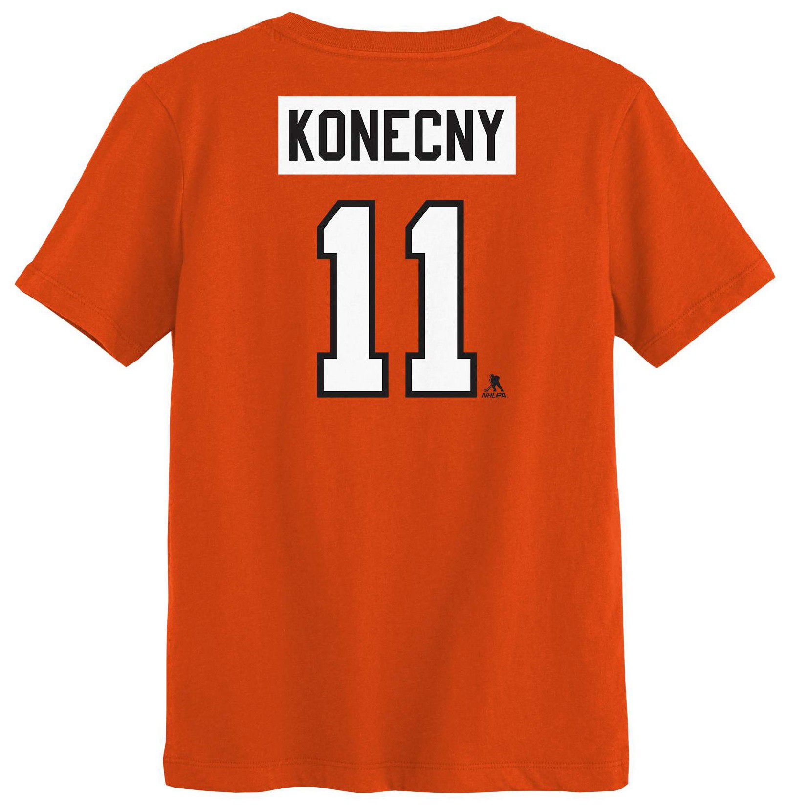 NHL Kids' Philadelphia Flyers Travis Konecny #11 Orange T-Shirt product image