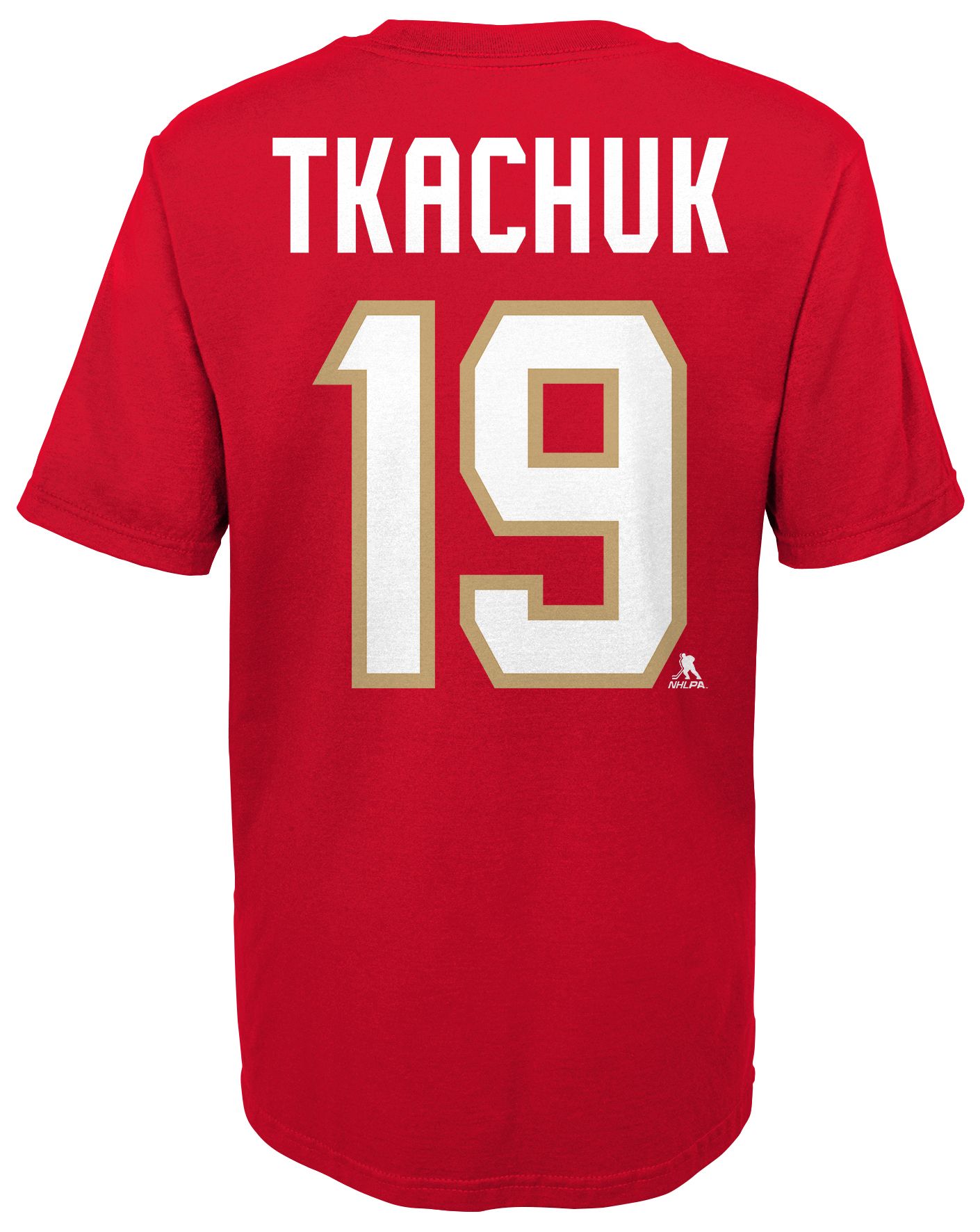 NHL Kids' Florida Panthers Matthew Tkachuk #19 Red T-Shirt product image