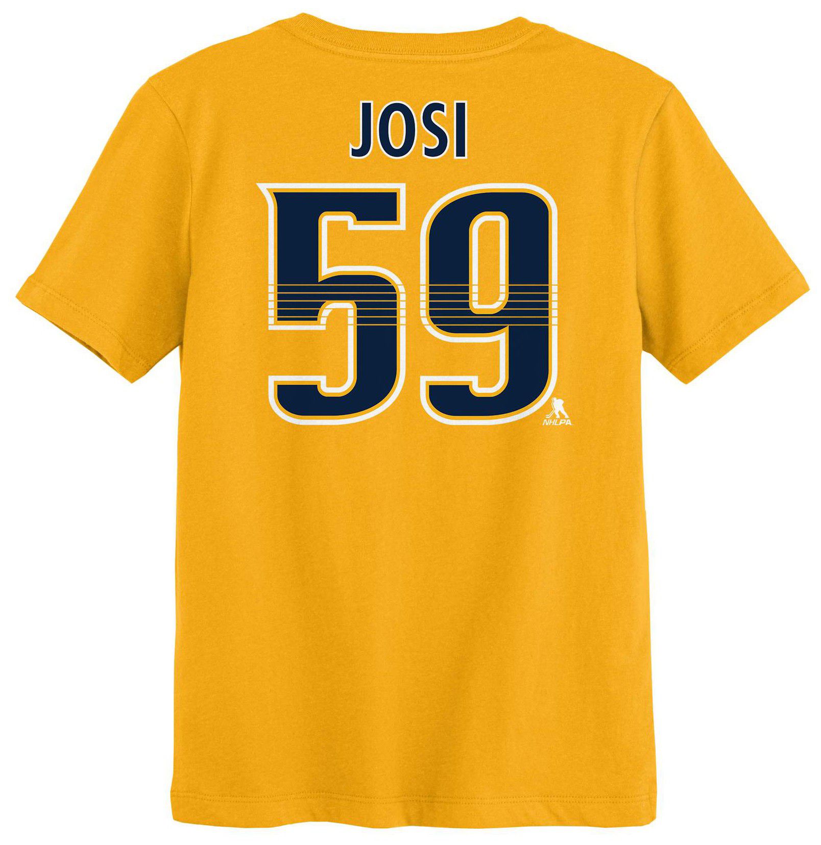 NHL Kids' Nashville Predators Roman Josi #59 Gold T-Shirt product image