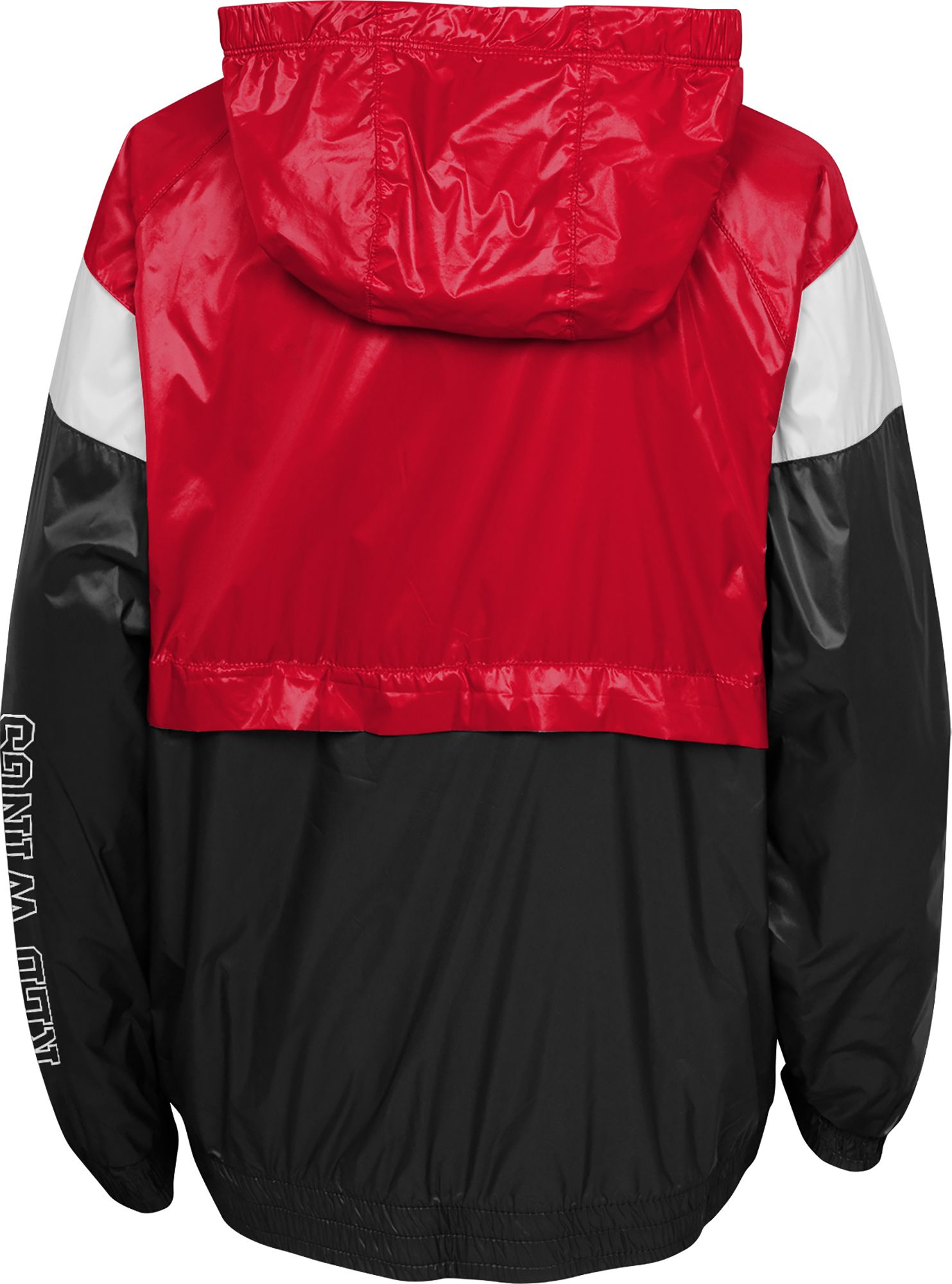 NHL Youth Detroit Red Wings Goal Line Black Windbreaker Jacket product image