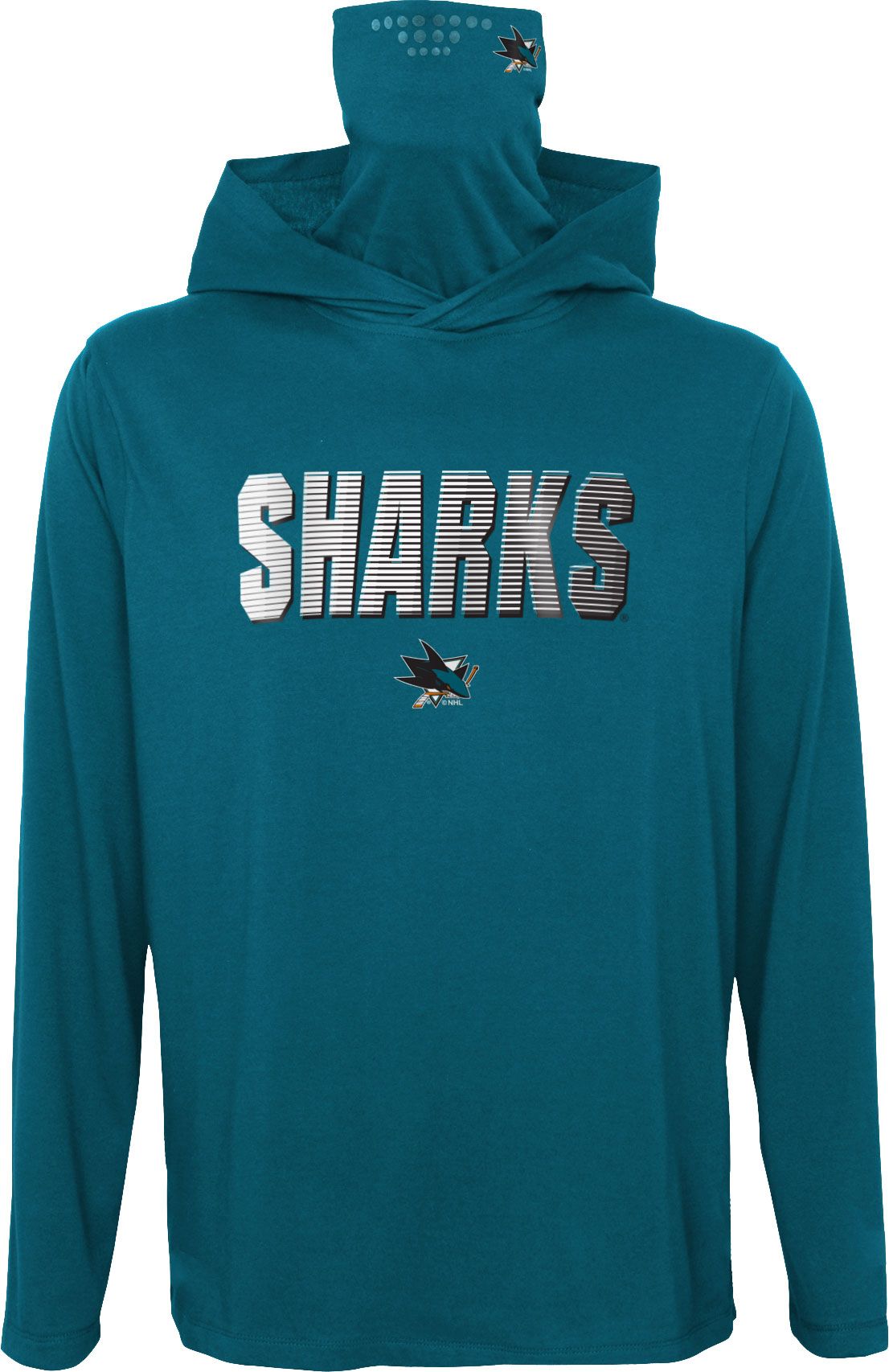 NHL Youth San Jose Sharks Gator Blue Pullover Hoodie product image