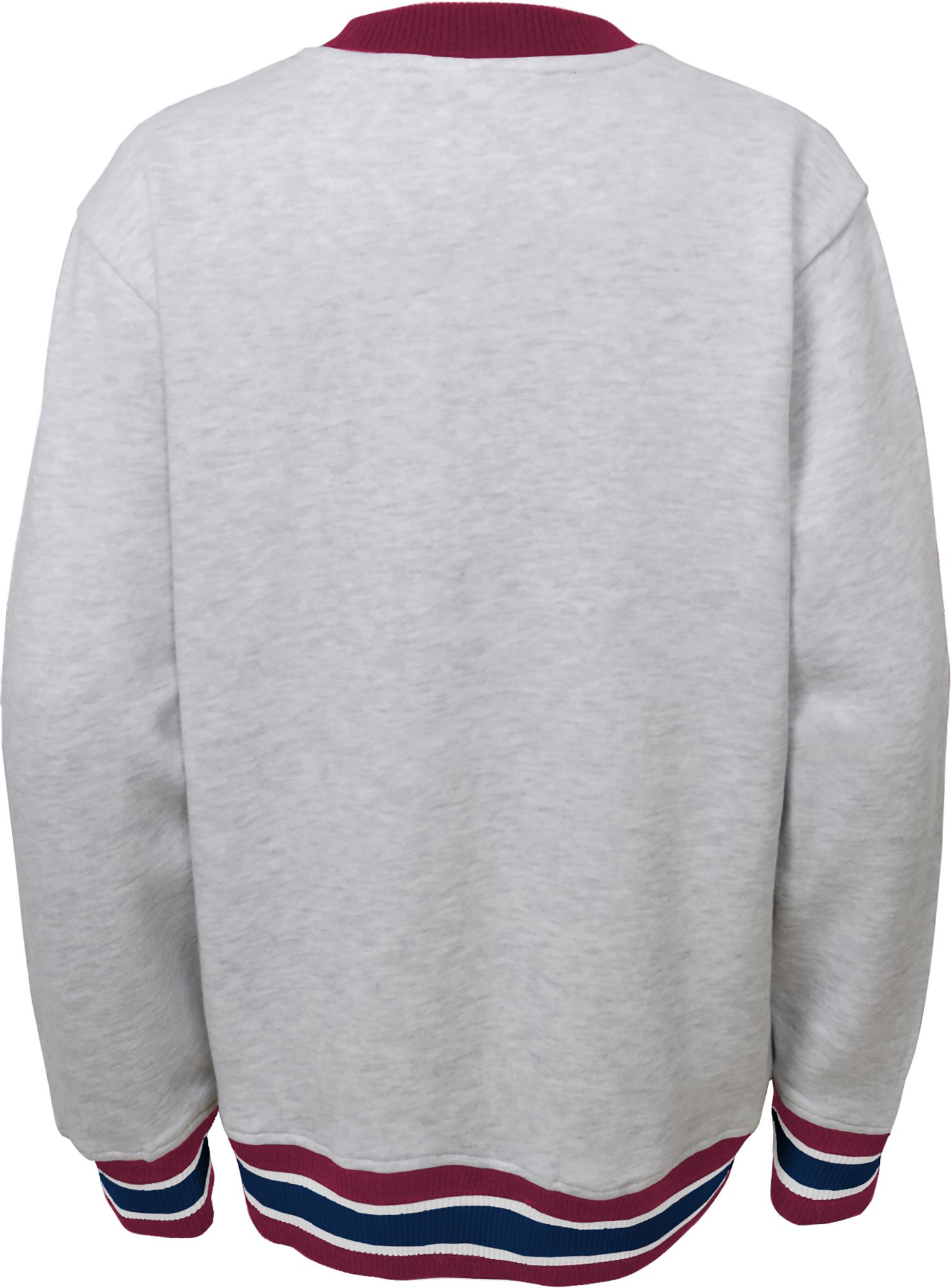 NHL Youth Colorado Avalanche Legends Heather Grey Pullover Sweatshirt product image