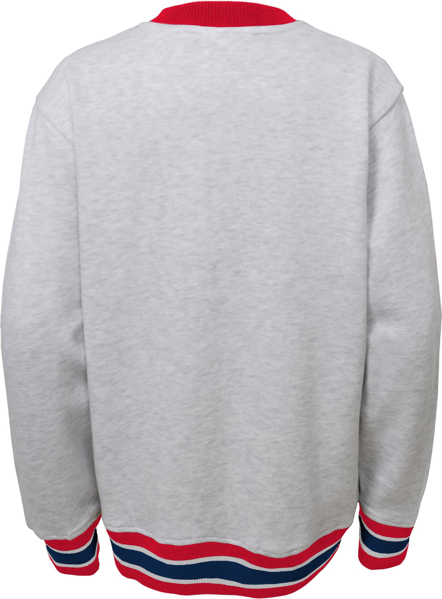 NHL Youth Washington Capitals Legends Heather Grey Pullover Sweatshirt product image