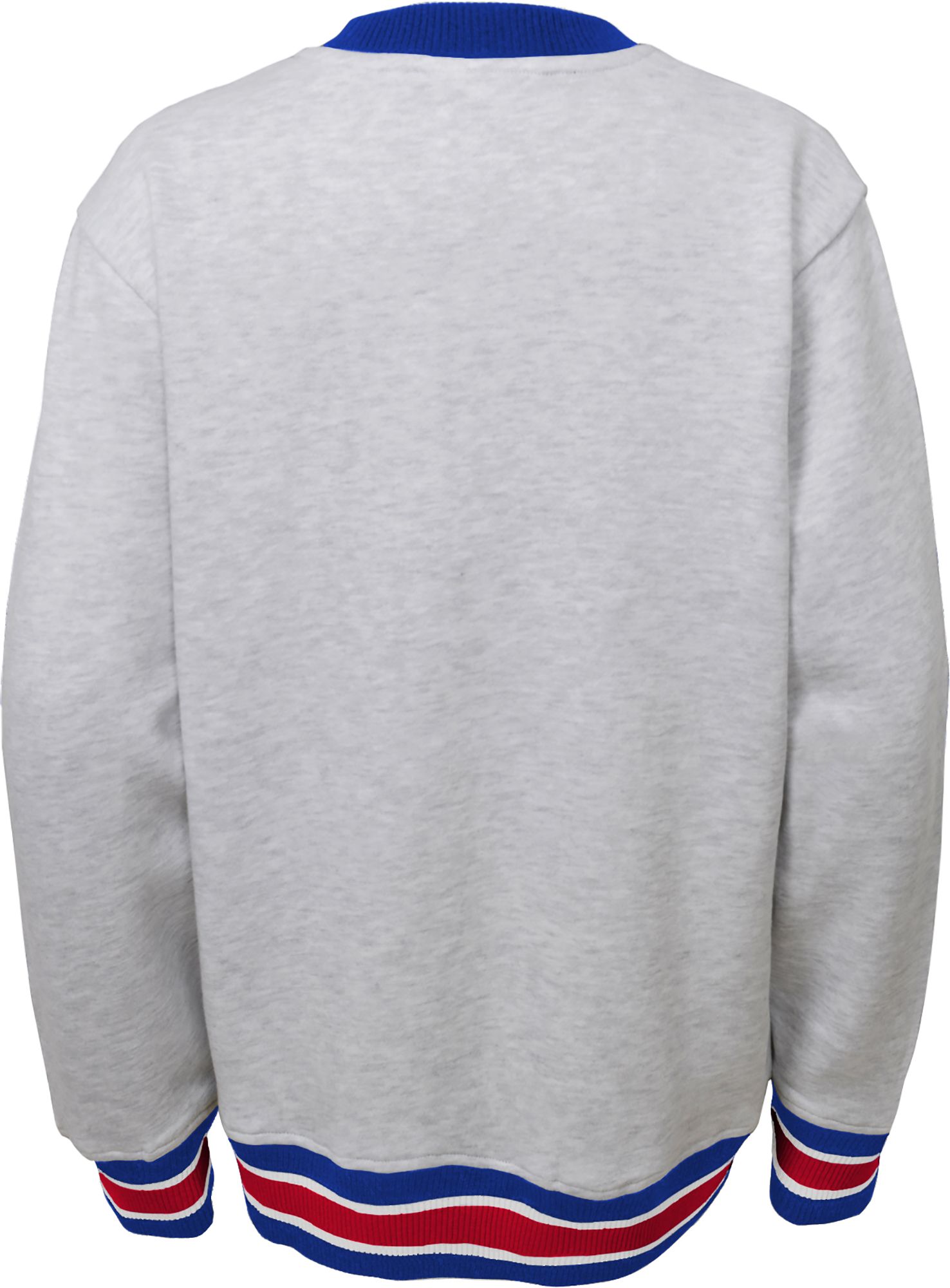 NHL Youth New York Rangers Legends Heather Grey Pullover Sweatshirt product image