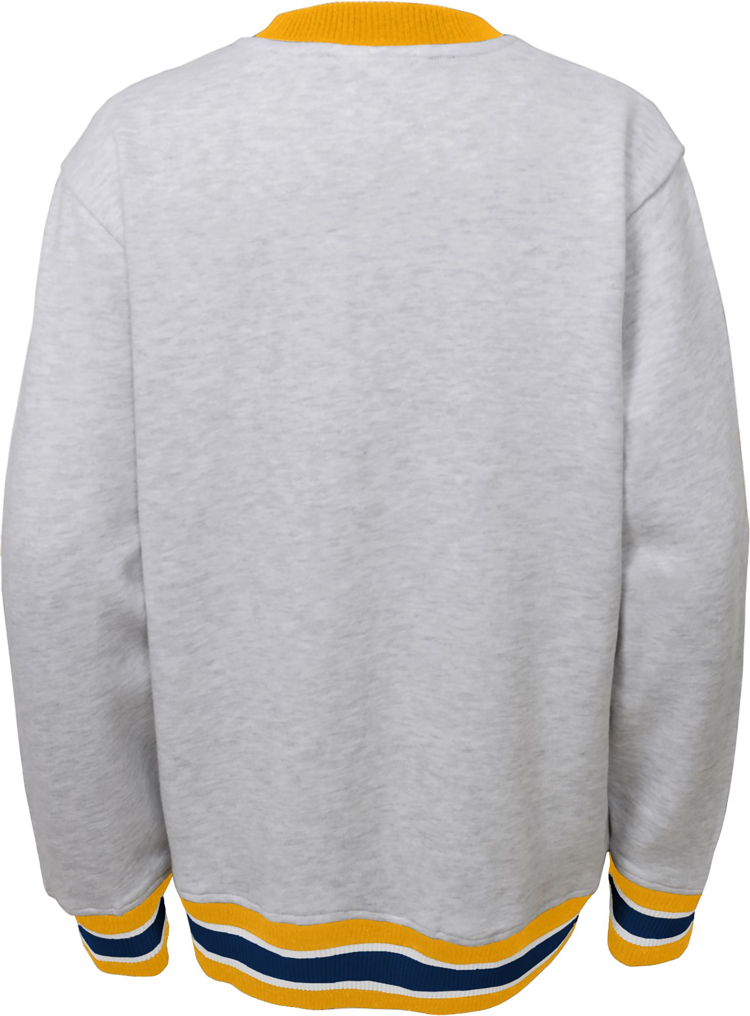 NHL Youth Nashville Predators Legends Heather Grey Pullover Sweatshirt product image