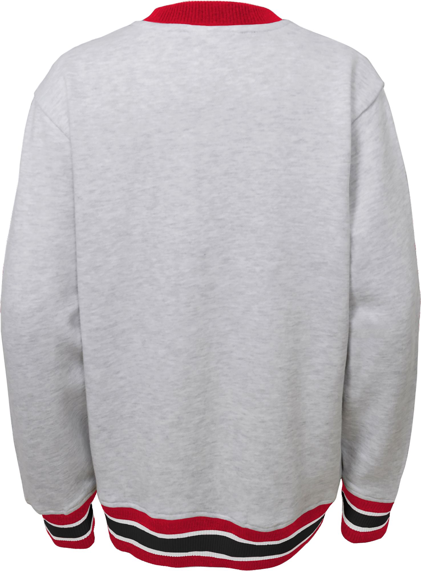 NHL Youth Detroit Red Wings Legends Heather Grey Pullover Sweatshirt product image