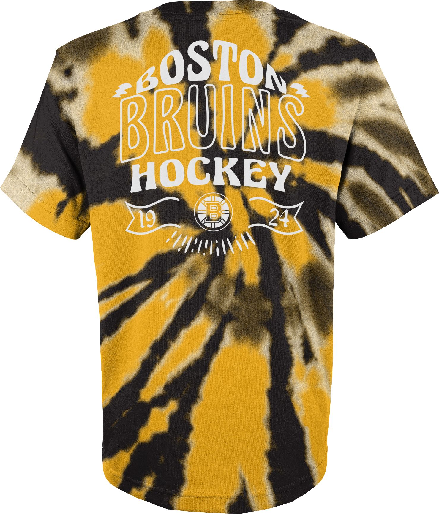 NHL Youth Boston Bruins Pennant Tie-Dye T-Shirt product image