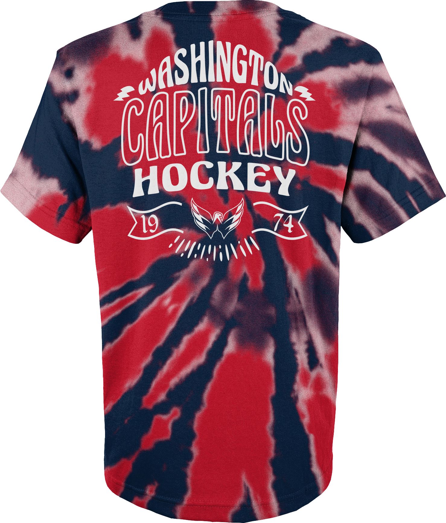 NHL Youth Washington Capitals Pennant Tie-Dye T-Shirt product image