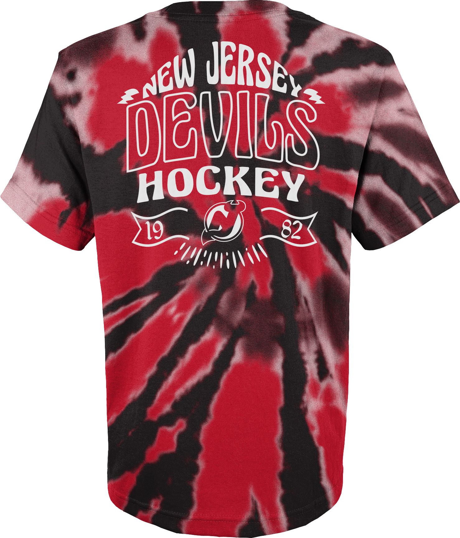 NHL Youth New Jersey Devils Pennant Tie-Dye T-Shirt product image
