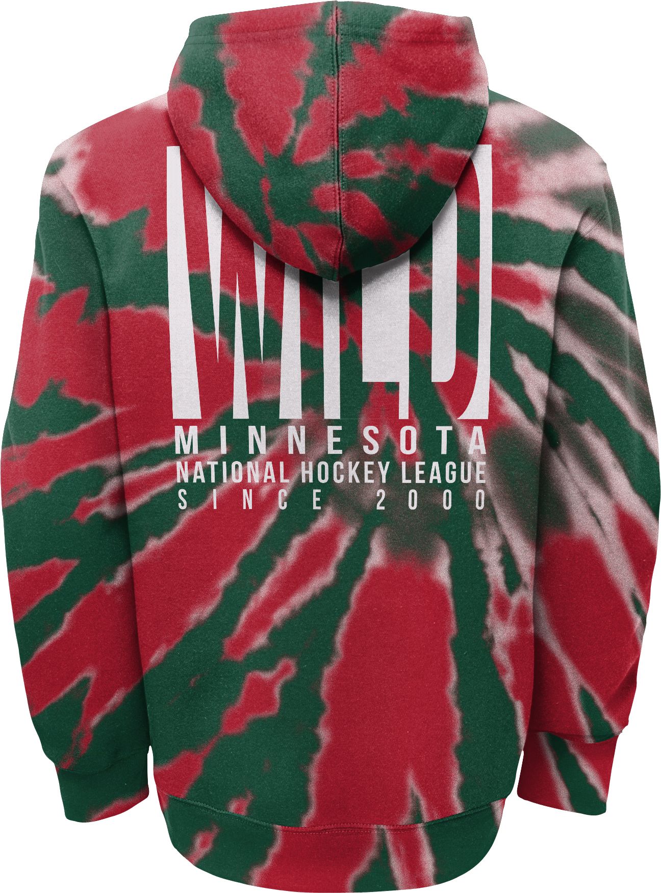 NHL Youth Minnesota Wild Statement Tie-Dye Pullover Hoodie product image