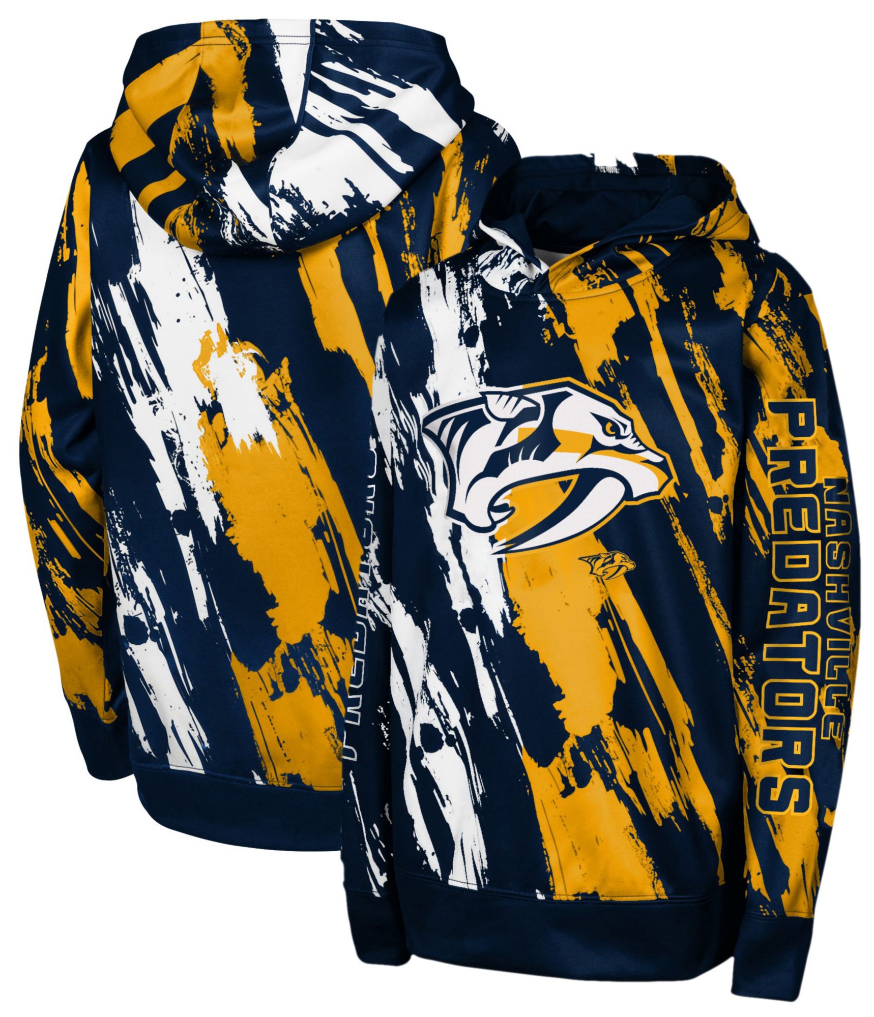 NHL Youth Nashville Predators Master Snipe Multicolor Pullover Hoodie product image