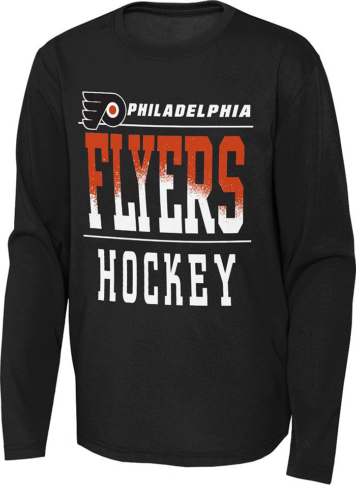 Outerstuff Philadelphia Flyers Reverse Retro Short Sleeve Tee - Youth - Philadelphia Flyers - M