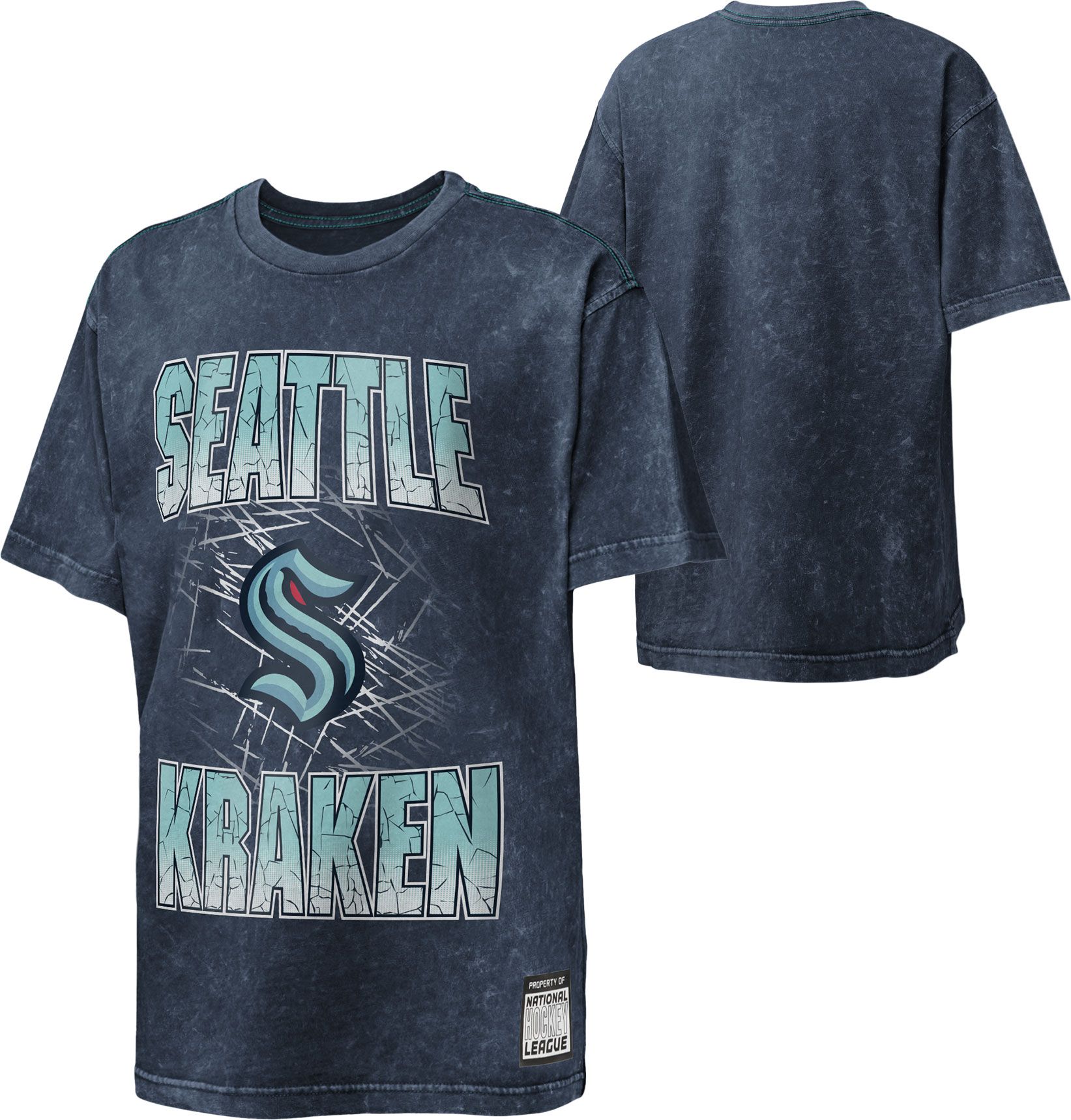 NHL Boys' Seattle Kraken Navy 'Time To Shine' T-Shirt product image