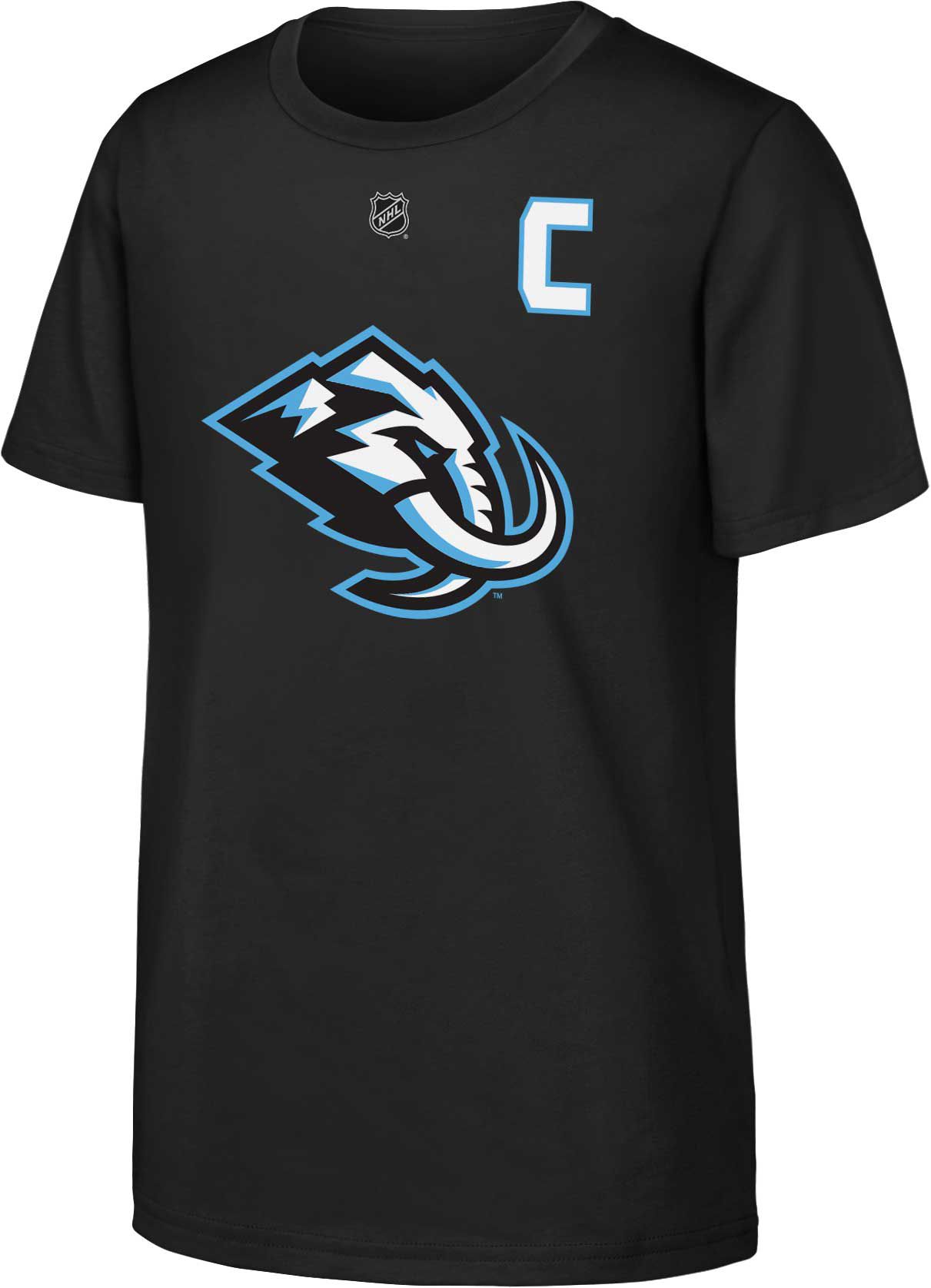 NHL Youth Utah Mammoth Clayton Keller #9 Black T-Shirt product image