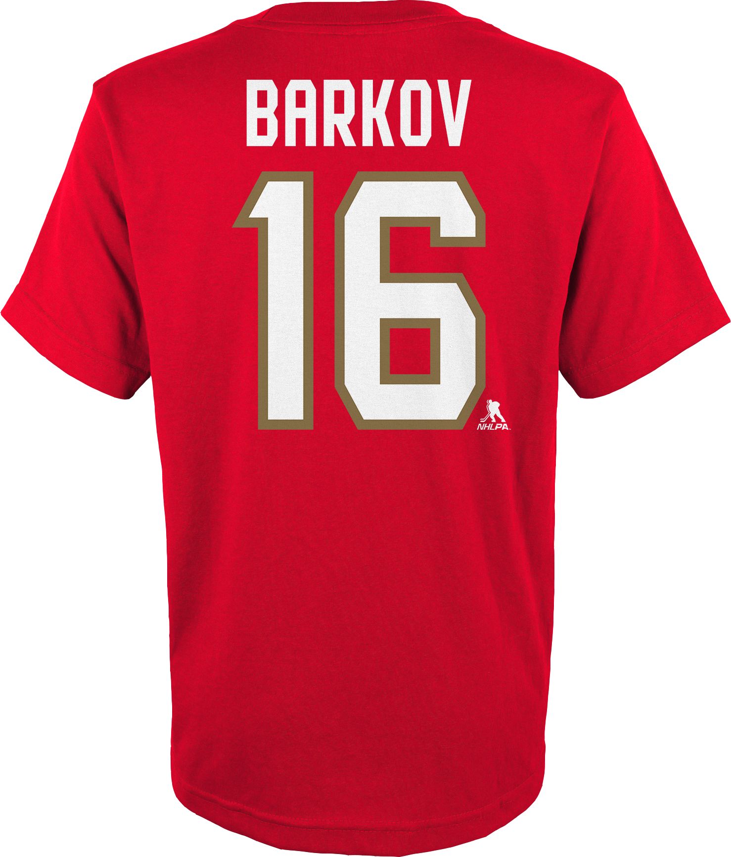 NHL Youth Florida Panthers Aleksander Barkov #16 Red T-Shirt product image