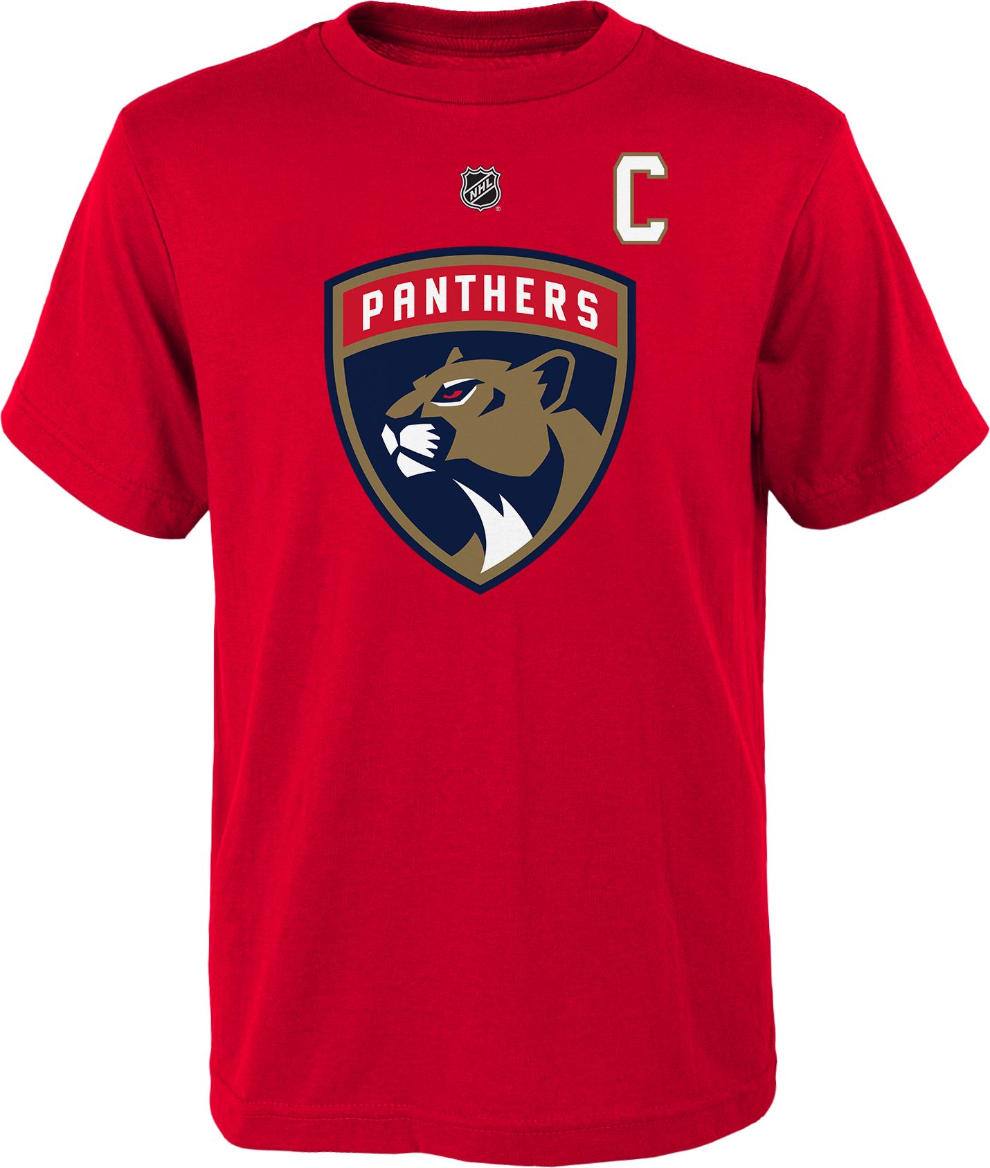 NHL Youth Florida Panthers Aleksander Barkov #16 Red T-Shirt product image