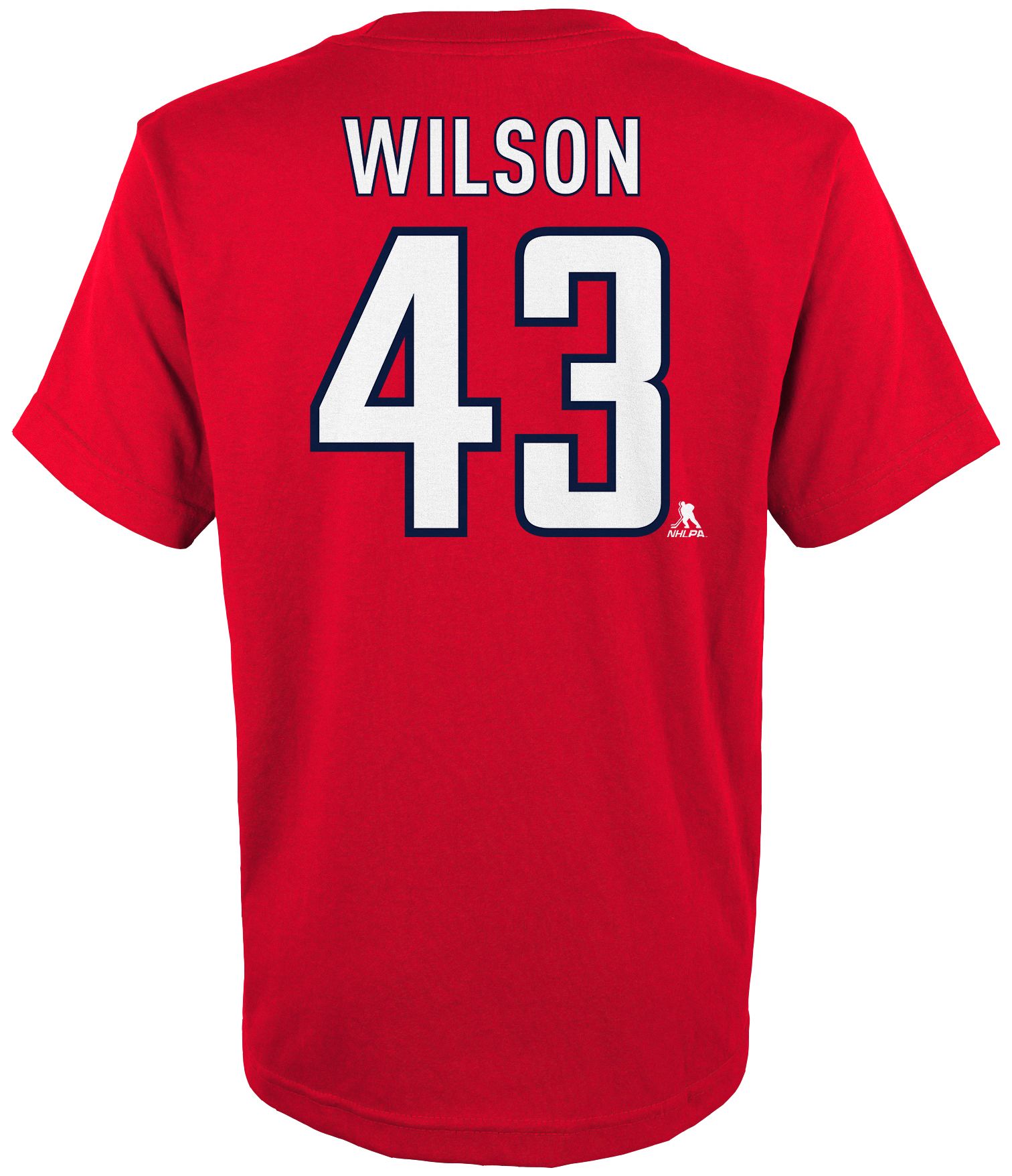 NHL Youth Washington Capitals Tom Wilson #43 Red T-Shirt product image