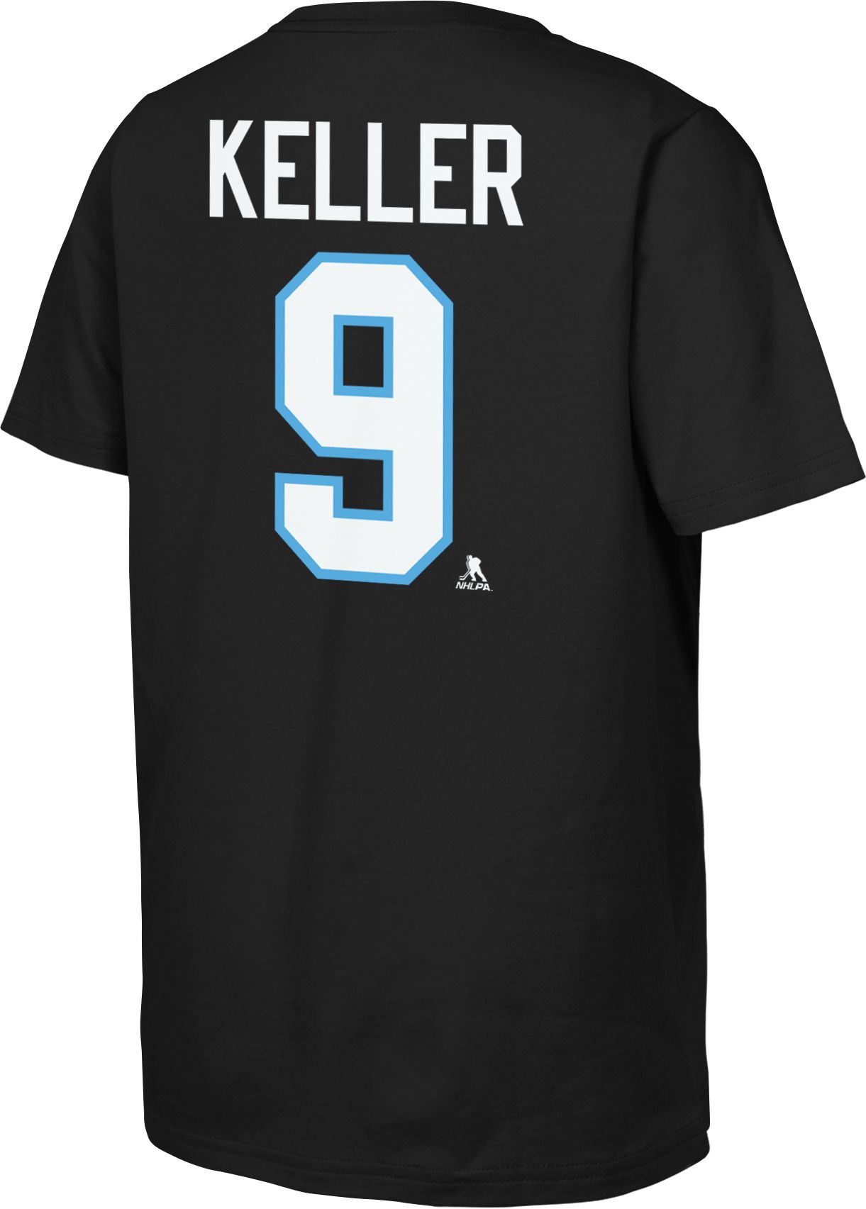 NHL Youth Utah Hockey Club Clayton Keller #9 Black T-Shirt product image