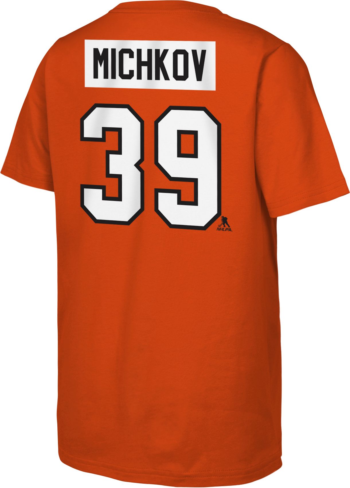 NHL Youth Philadelphia Flyers Matvei Michkov #39 Orange T-Shirt product image