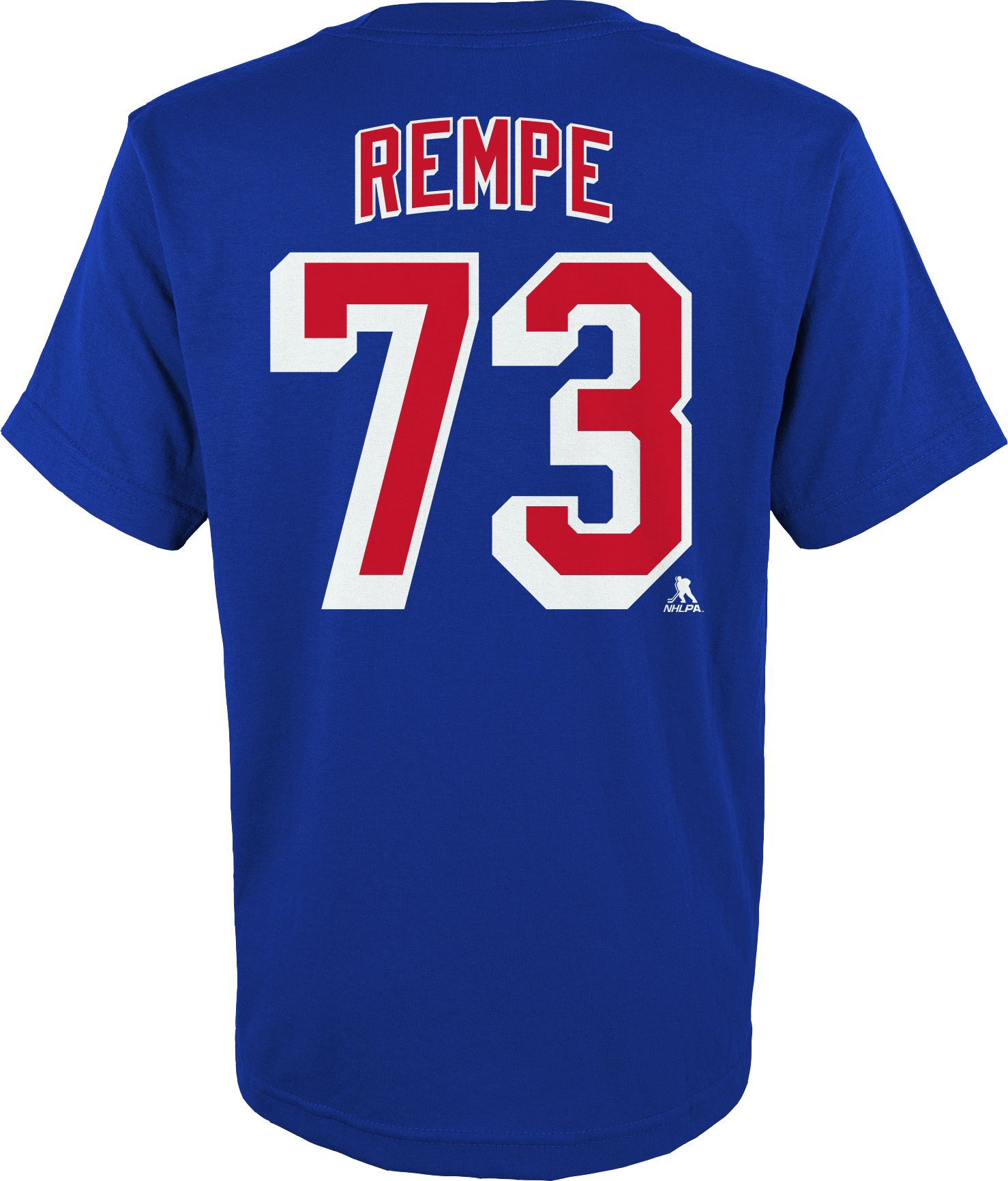 NHL Youth New York Rangers Matt Rempe #73 Blue T-Shirt product image