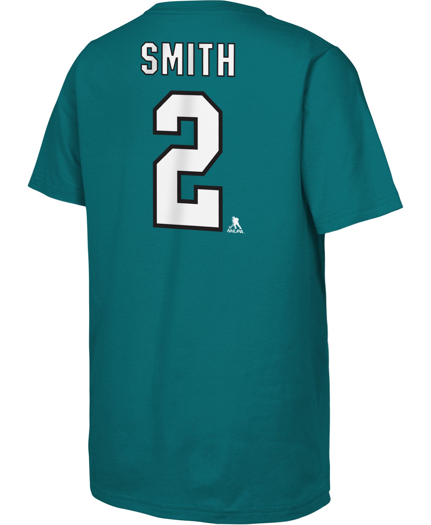 NHL Youth San Jose Sharks Will Smith 2 Teal T Shirt Dick s Sporting Goods