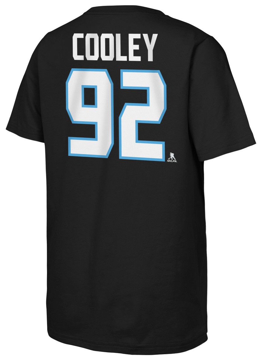 NHL Youth Utah Mammoth Logan Cooley #92 Black T-Shirt product image