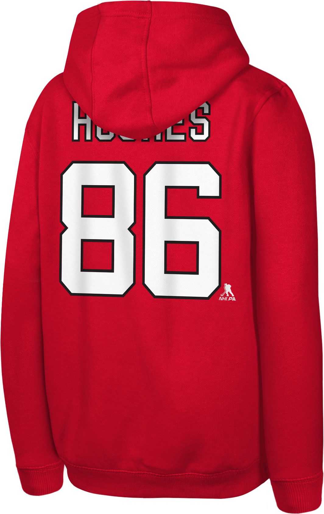 NHL Youth New Jersey Devils Jack Hughes #86 2024-2025 Home Pullover Hoodie product image