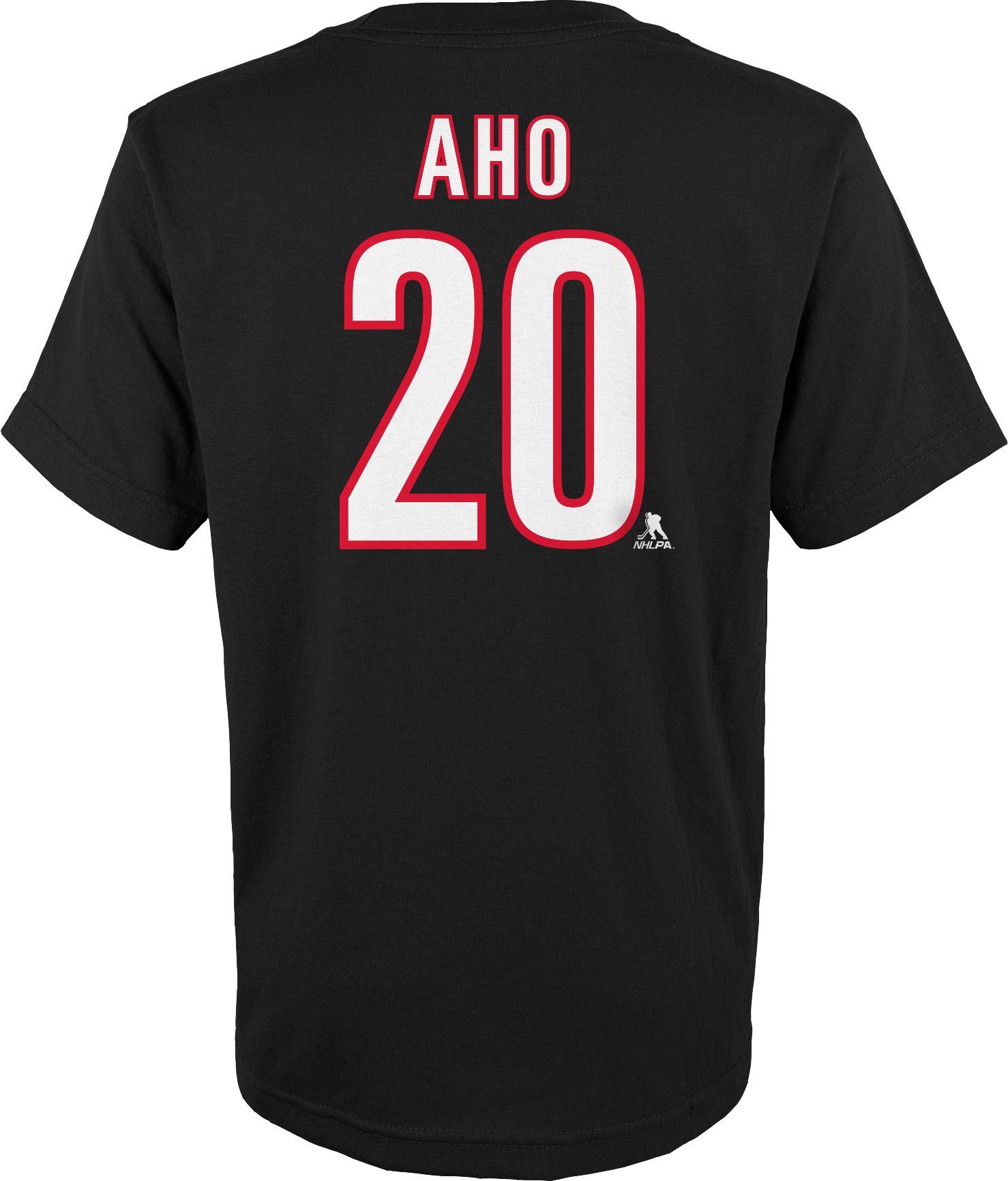 NHL Youth Carolina Hurricanes Sebastian Aho #20 Black T-Shirt product image