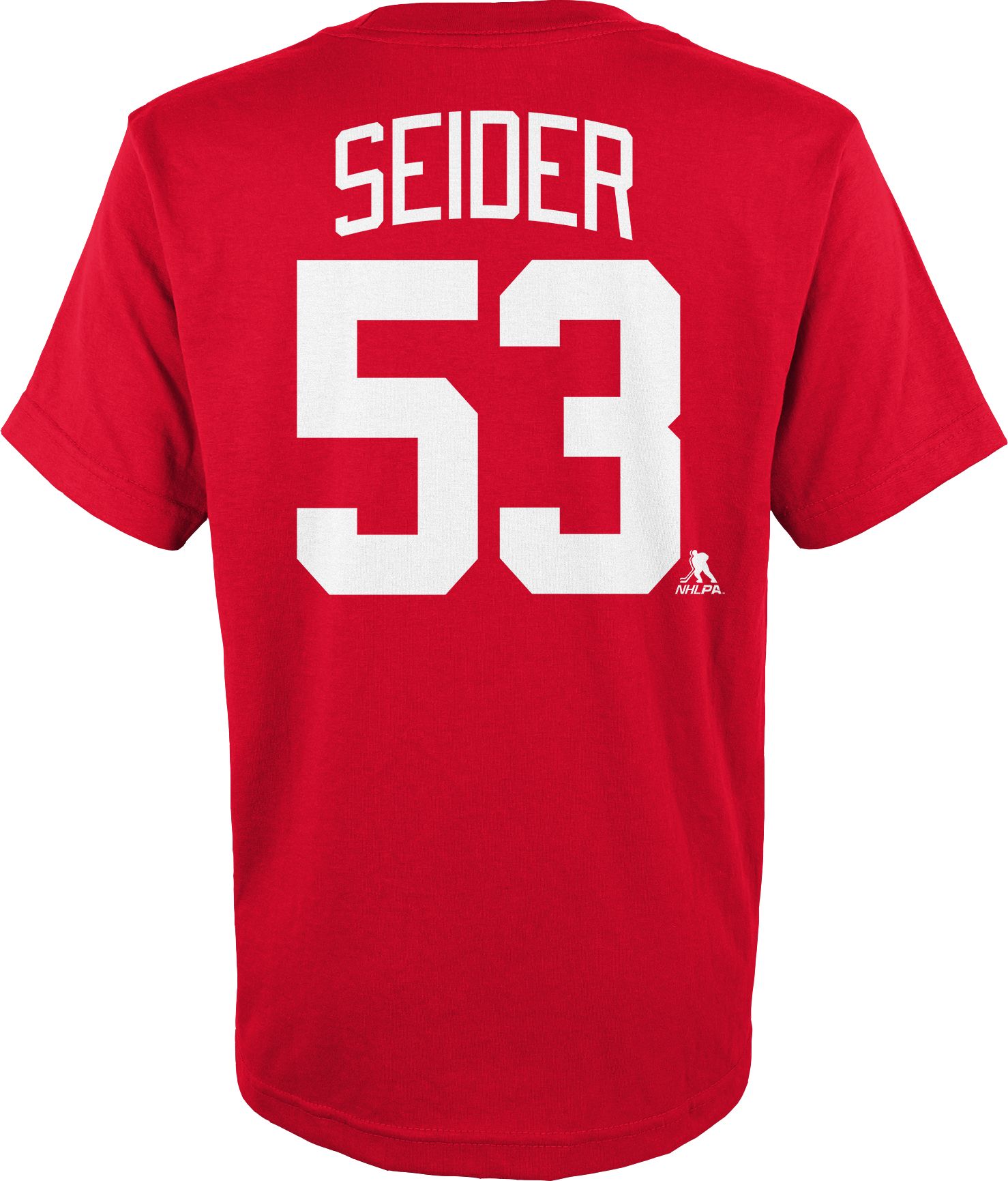 NHL Youth Detroit Red Wings Moritz Seider #53 T-Shirt