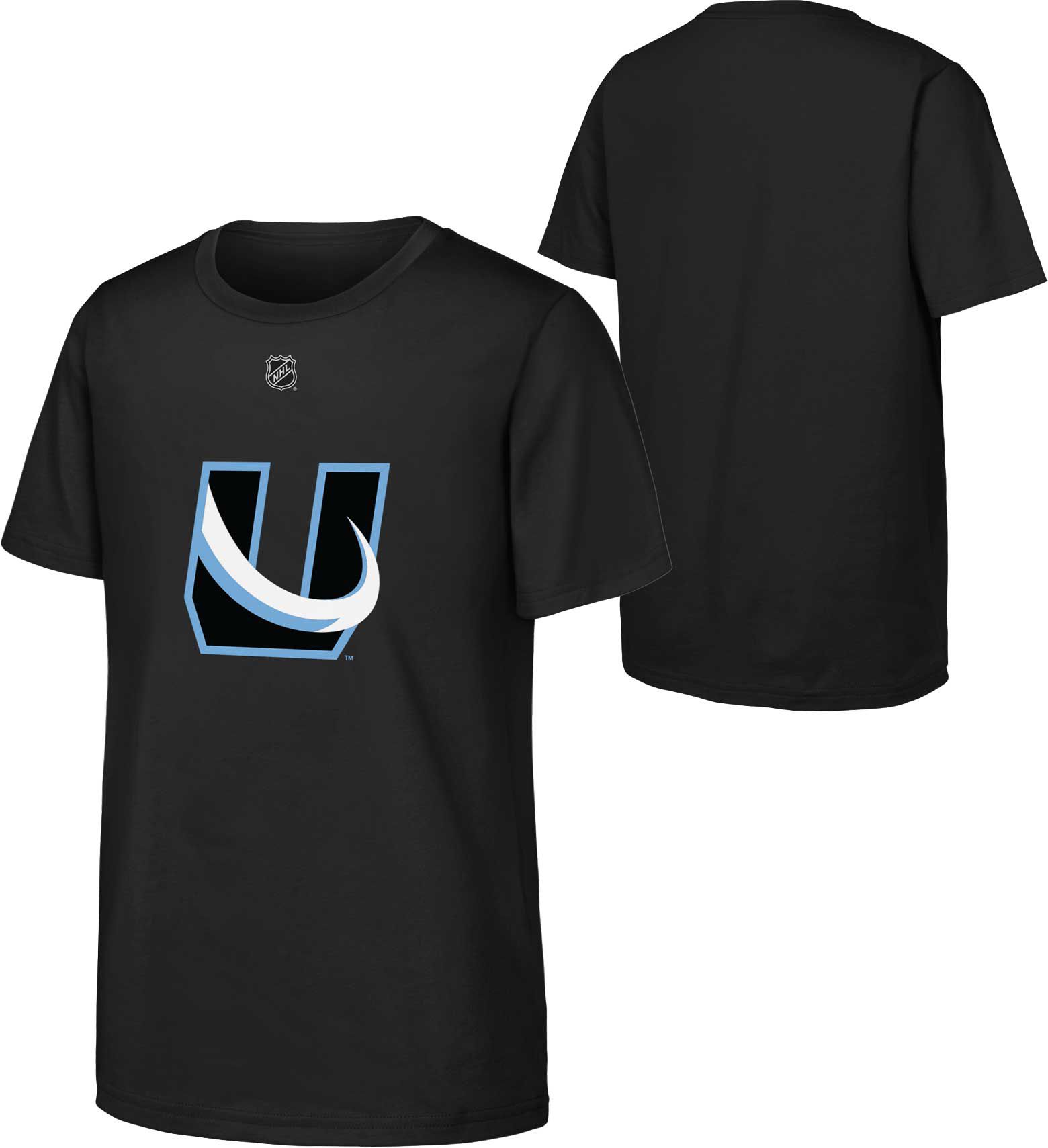 NHL Youth Utah Mammoth Alternate Logo Black T-Shirt product image