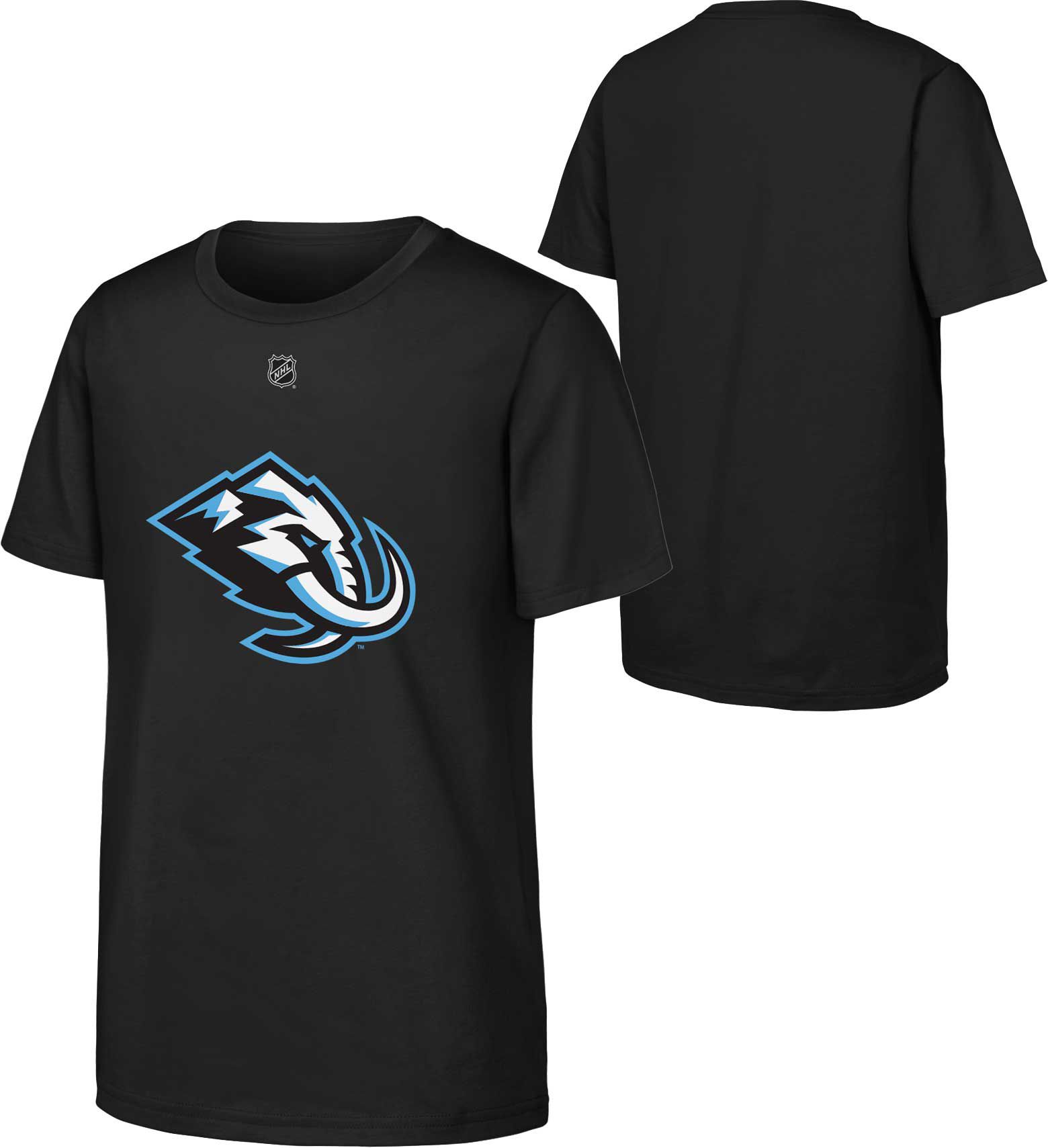 NHL Youth Utah Mammoth Primary Logo Black T-Shirt product image