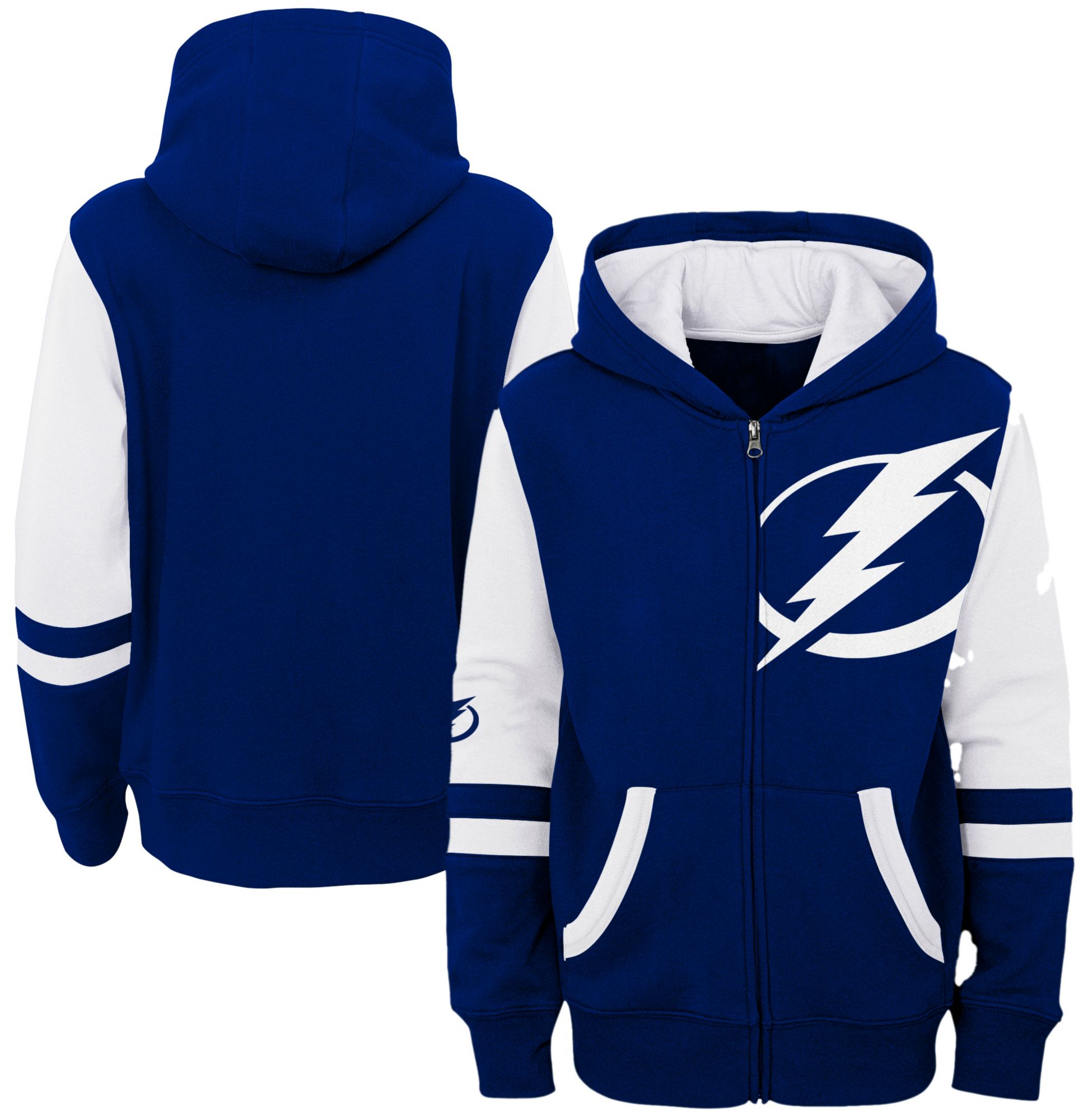 NHL Youth Tampa Bay Lightning Face Off Navy Full-Zip Hoodie product image