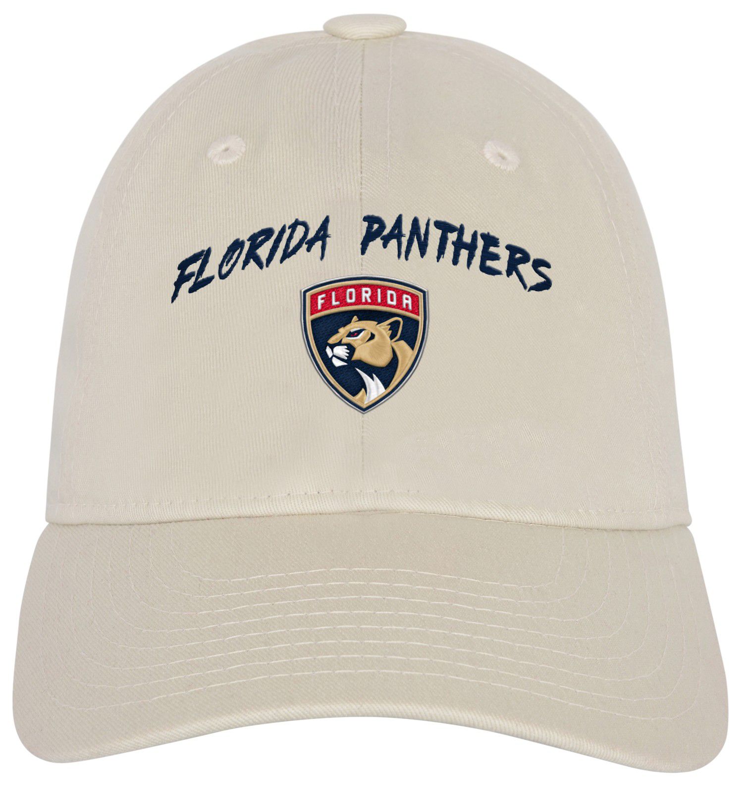 NHL Youth Florida Panthers Monochromatic Slouch Offwhite Adjustable Hat product image