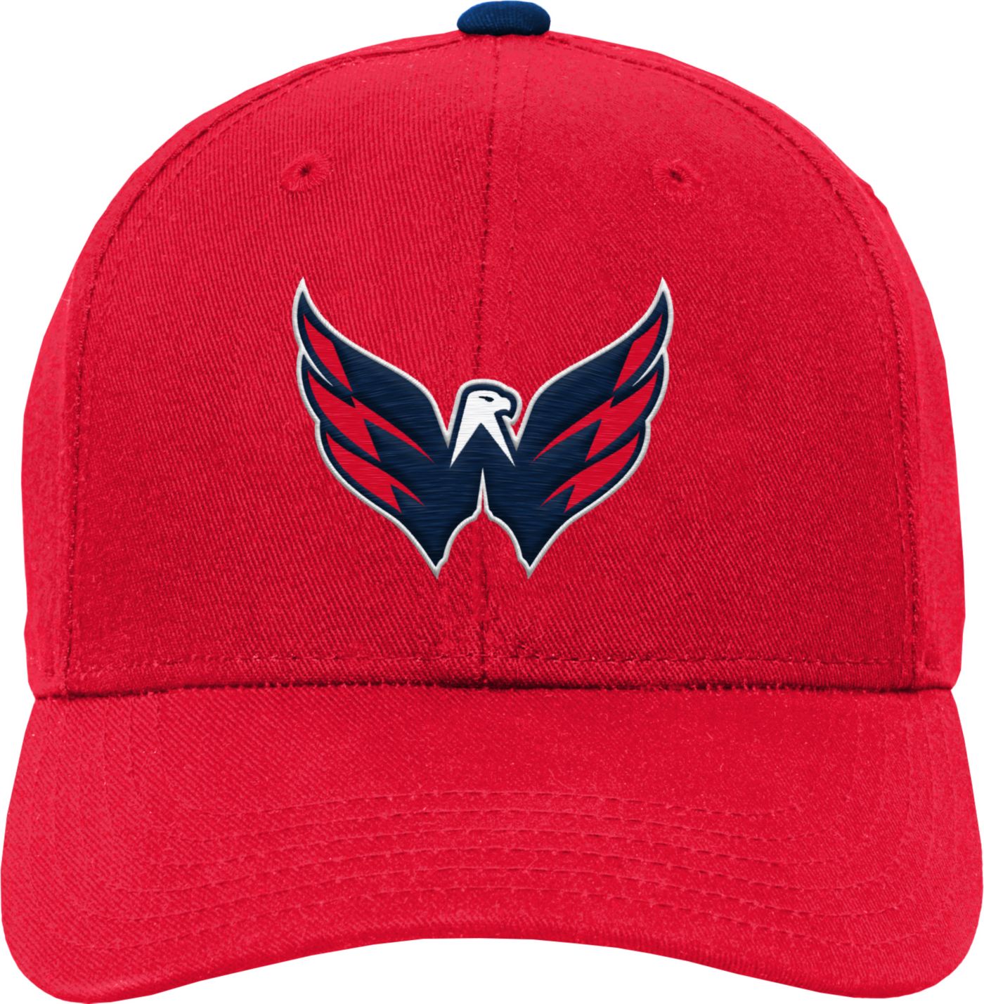 NHL Youth Washington Capitals Red Precurve Snapback Hat | Dick's ...