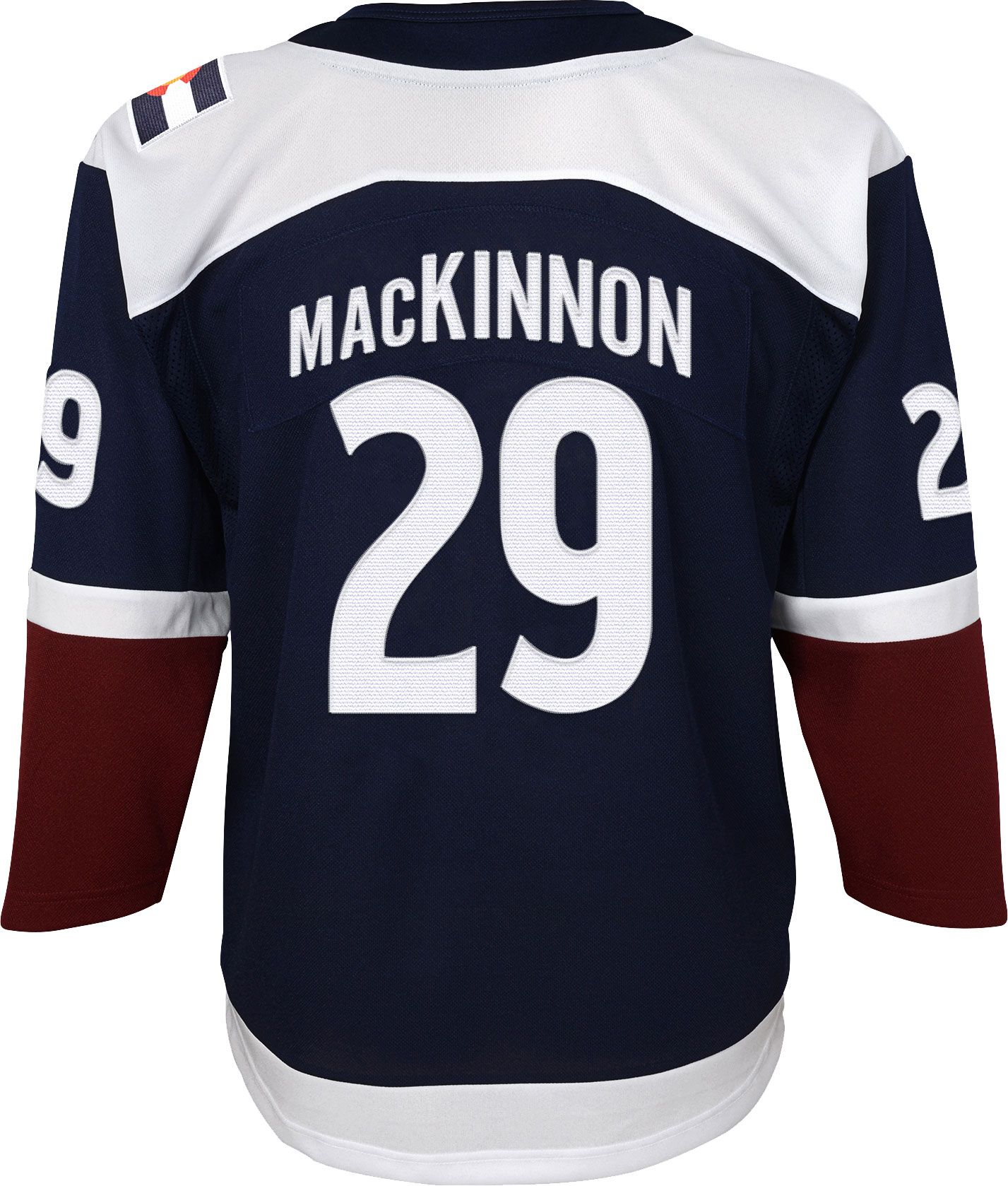 NHL Youth Colorado Avalanche Nathan MacKinnon #29 Navy Premier Jersey