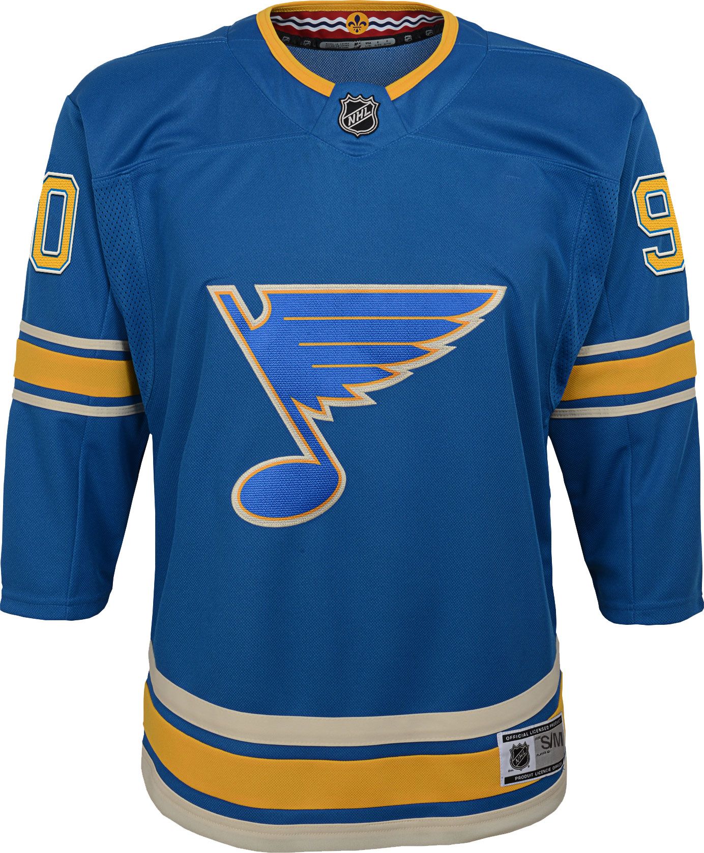 NHL Youth St. Louis Blues Ryan O'Reilly #90 Blue Premier Jersey product image