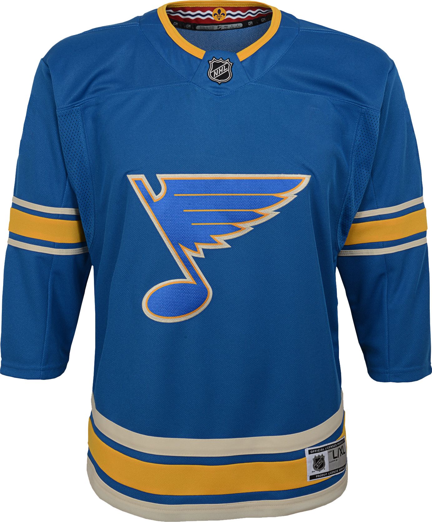 NHL Youth St. Louis Blues Premier Alternate Blank Jersey product image