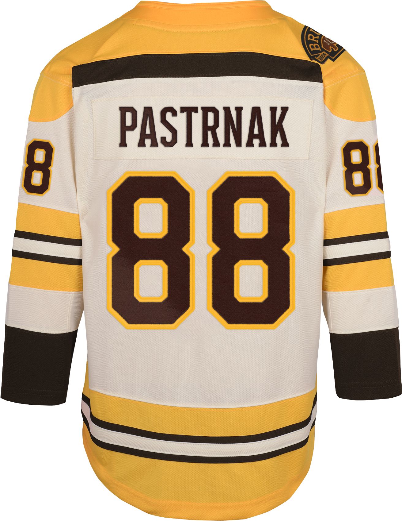 NHL Youth Boston Bruins Centennial David Pastrnák #88 Premier Alternate Jersey