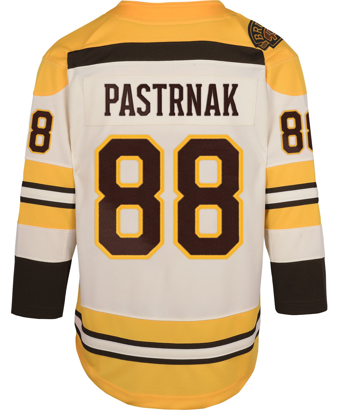 NHL Youth Boston Bruins Centennial David Pastrnak 88 Premier Alternate Jersey Dick s Sporting Goods