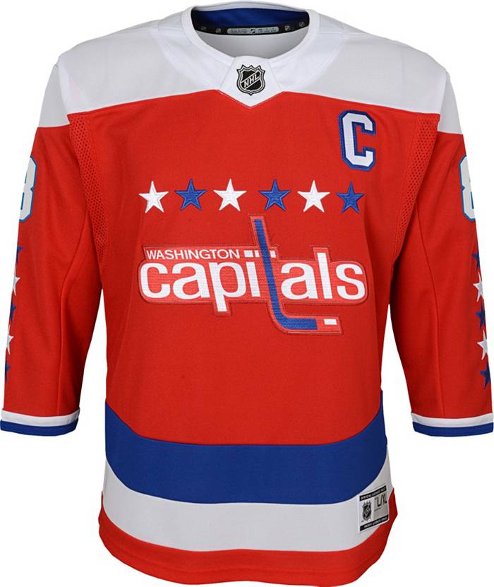 Youth Alexander Ovechkin Red Washington Capitals Home Premier