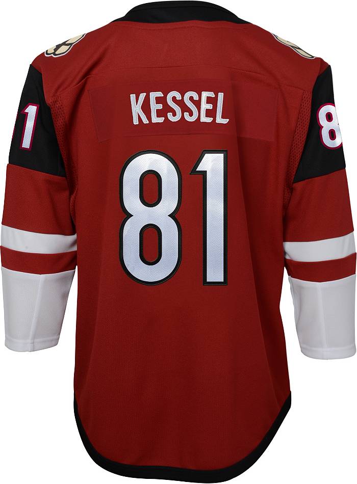 Adidas Arizona Coyotes Clayton Keller #9 Adizero Authentic Home Jersey, Men's, Size 52, Black