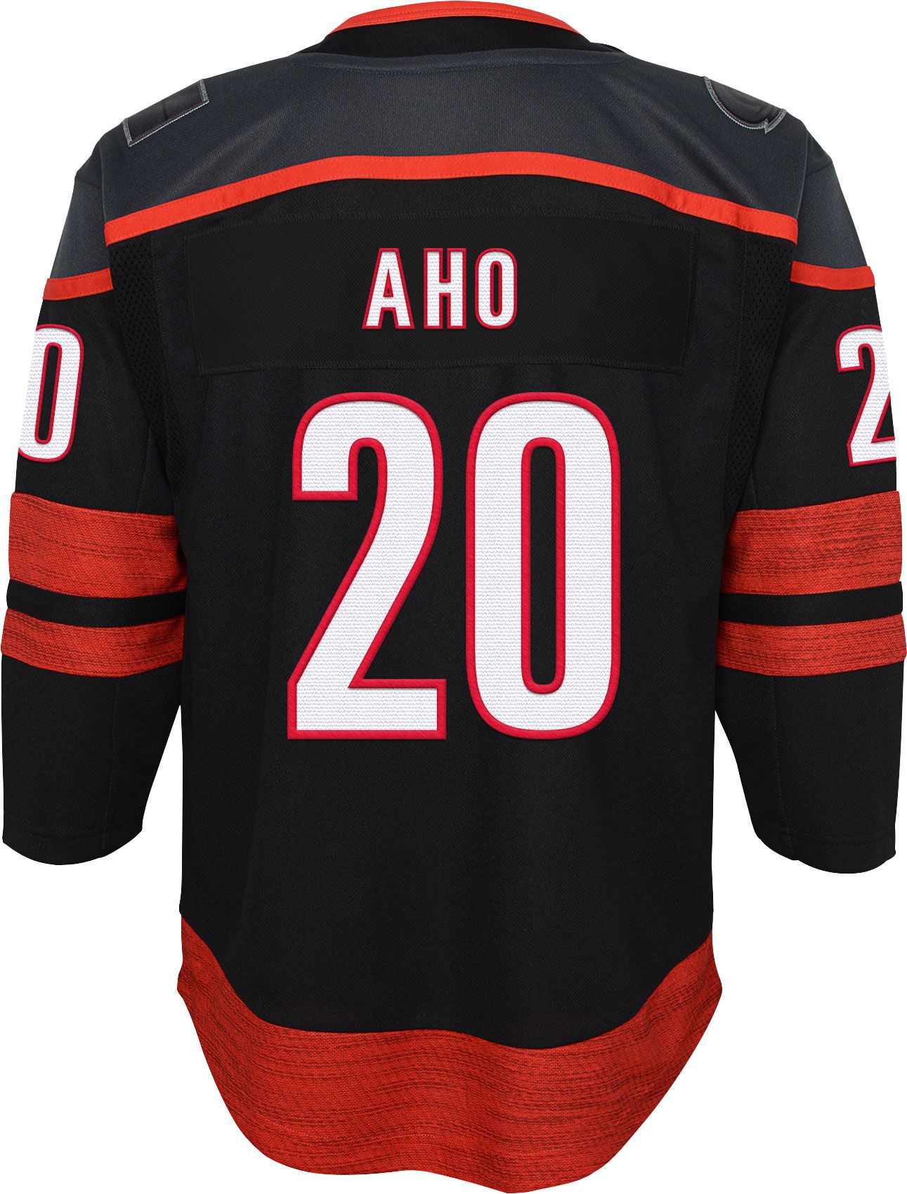 NHL Youth Carolina Hurricanes Sebastian Aho #20 Black Premier Jersey product image