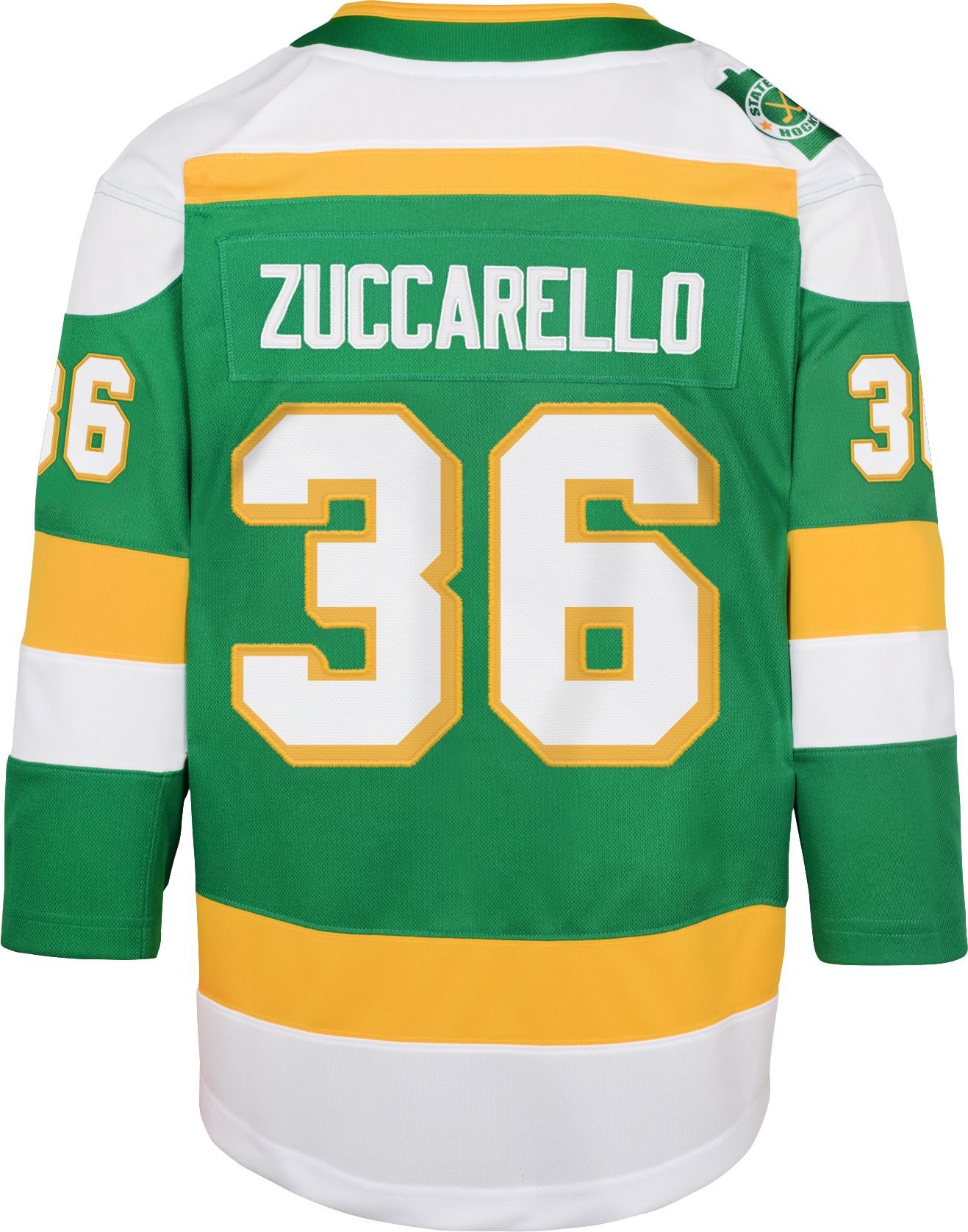 No36 Mats Zuccarello Green Home Jersey