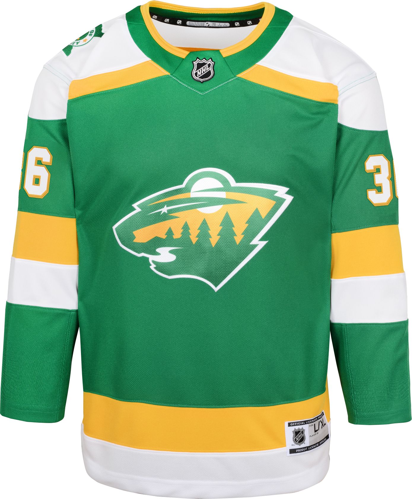 Zuccarello wild jersey