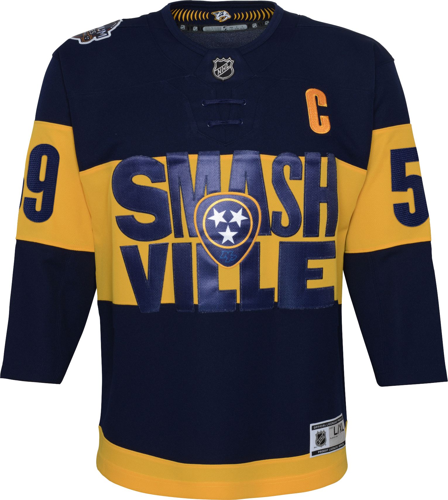 NHL Youth '21-'22 Stadium Series Nashville Predators Roman Josi #59 Premier Jersey product image