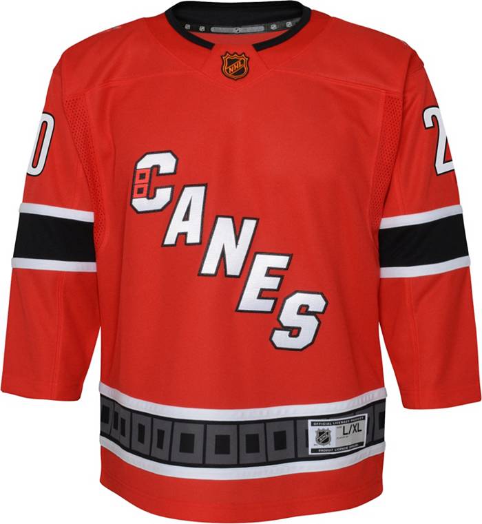 Carolina Hurricanes Aho #20, 50th Anniversary Primegreen Jersey
