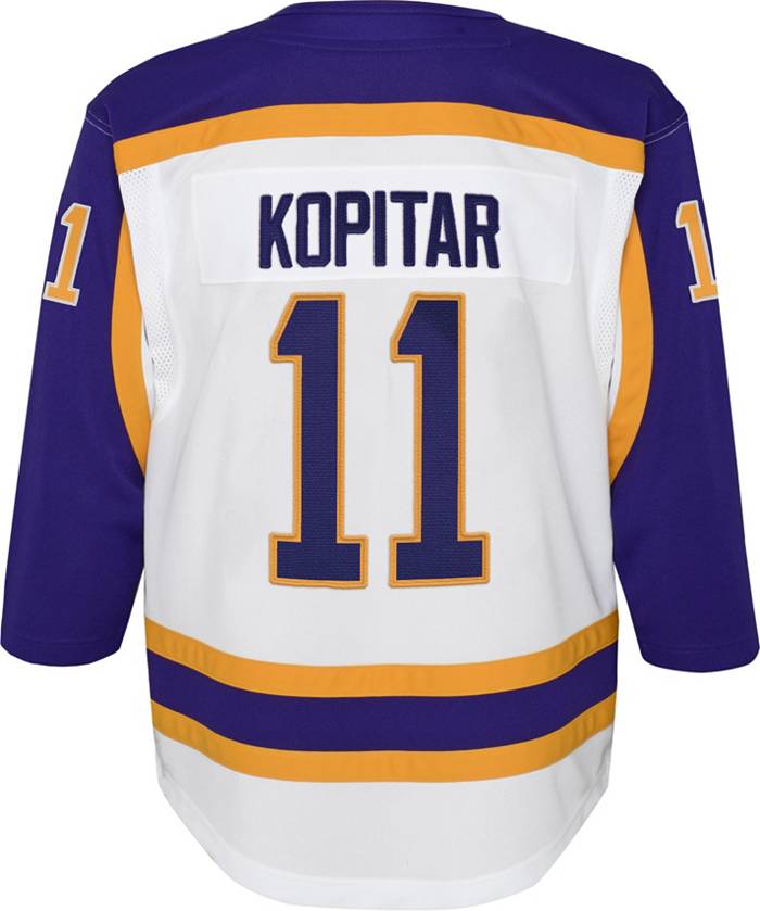 Anze Kopitar Los Angeles Kings Unsigned Throwback Alternate Jersey Skating  Photograph in 2023