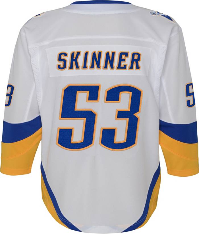Outerstuff Youth Jeff Skinner Cream Buffalo Sabres 2022 Nhl Heritage Classic  Premier Player Jersey, Boys 8-20, Clothing & Accessories